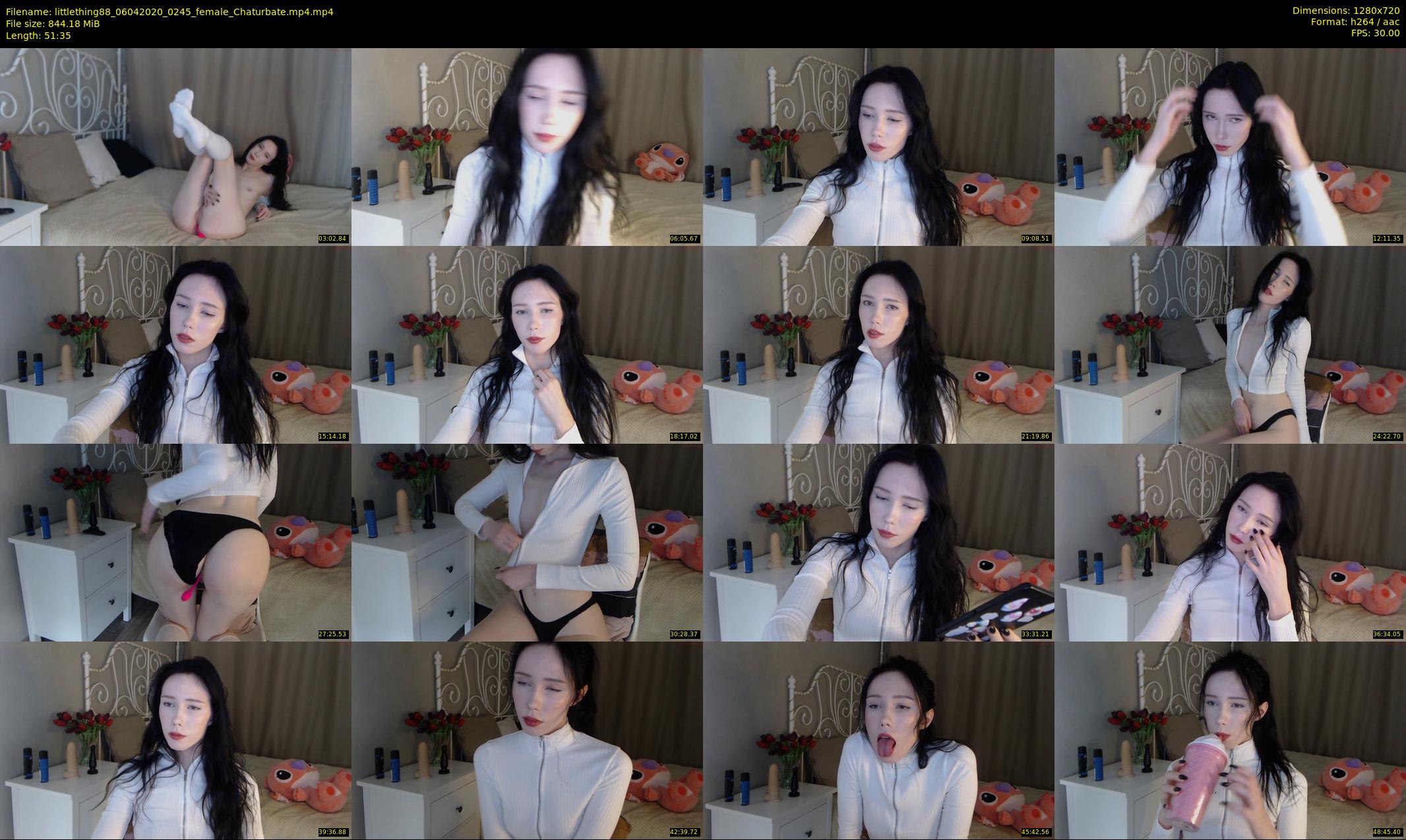 littlething88 — 52 minute Chaturbate female cam show recording, 720p, Apr 6, 2020