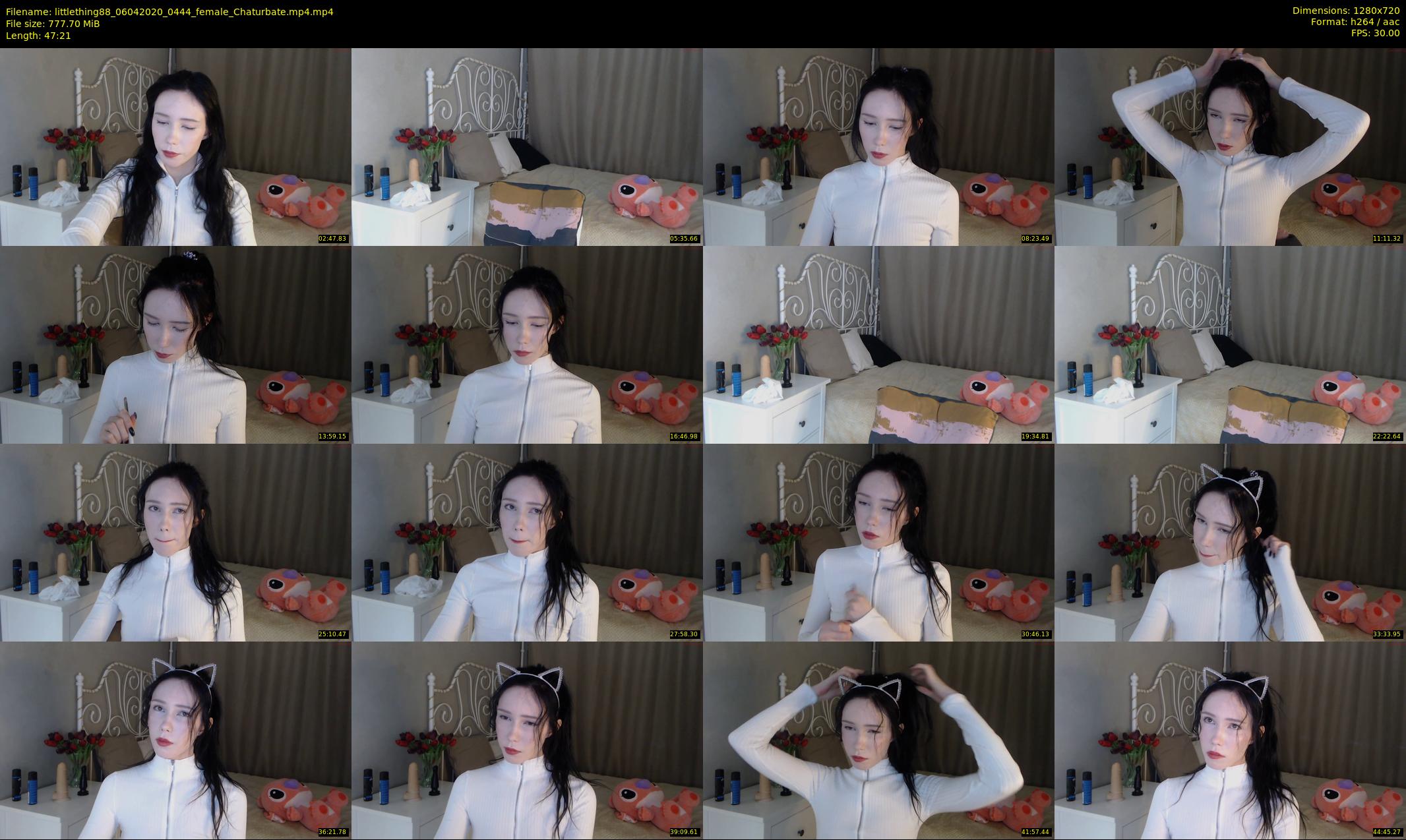 littlething88 — 48 minute Chaturbate female cam show recording, 720p, Apr 6, 2020