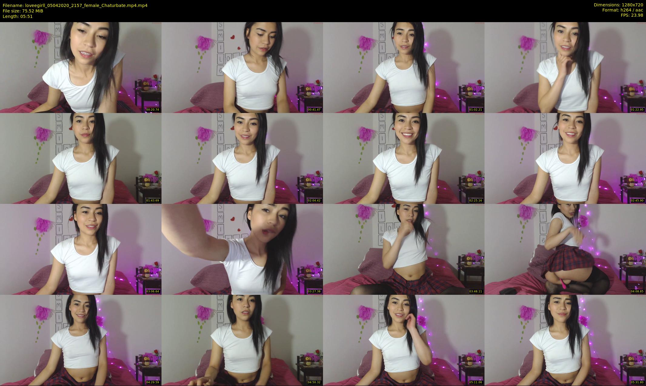 loveegirll — 6 minute Chaturbate female cam show recording, 720p, Apr 5, 2020