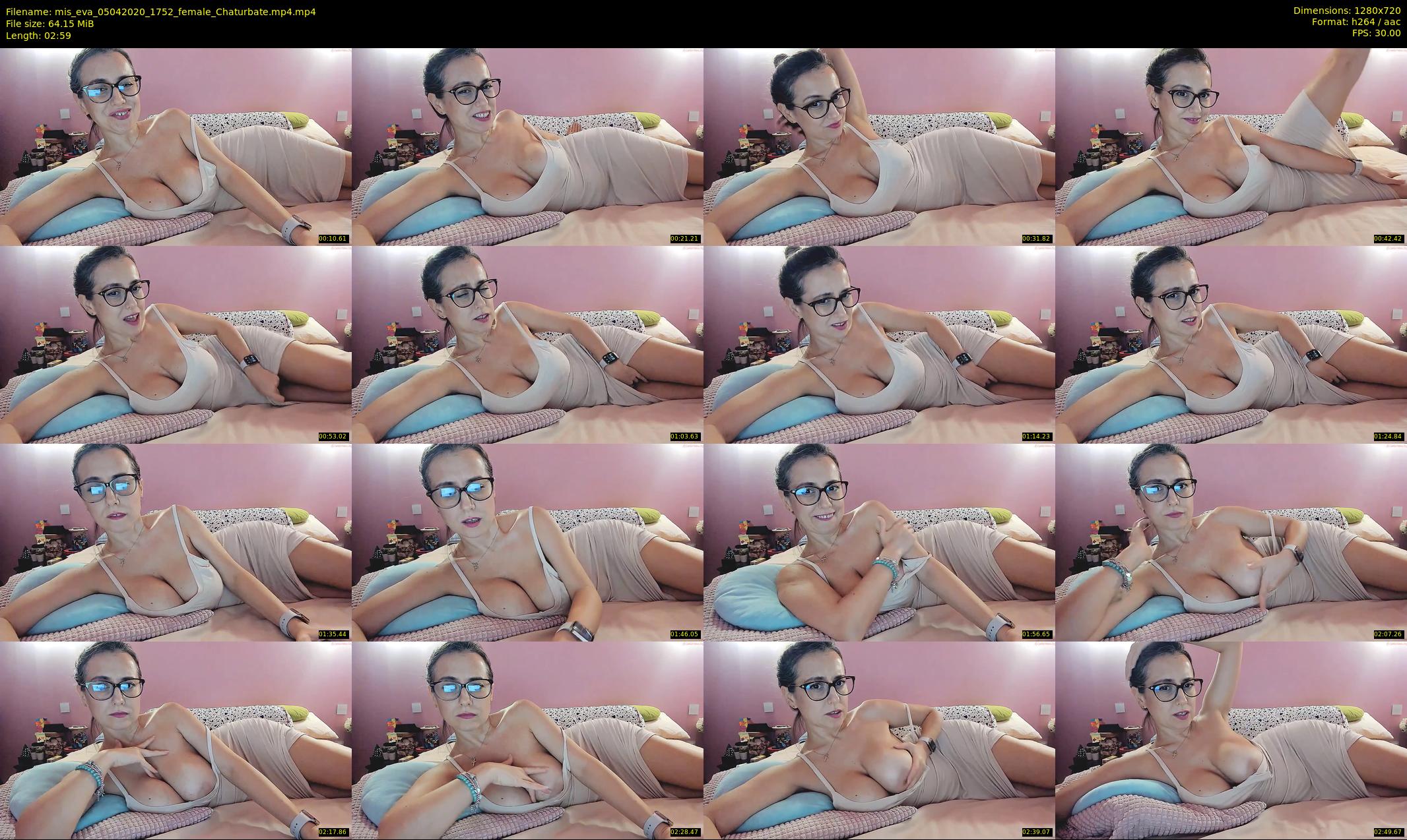 mis_eva — 3 minute Chaturbate female cam show recording, 720p, Apr 5, 2020