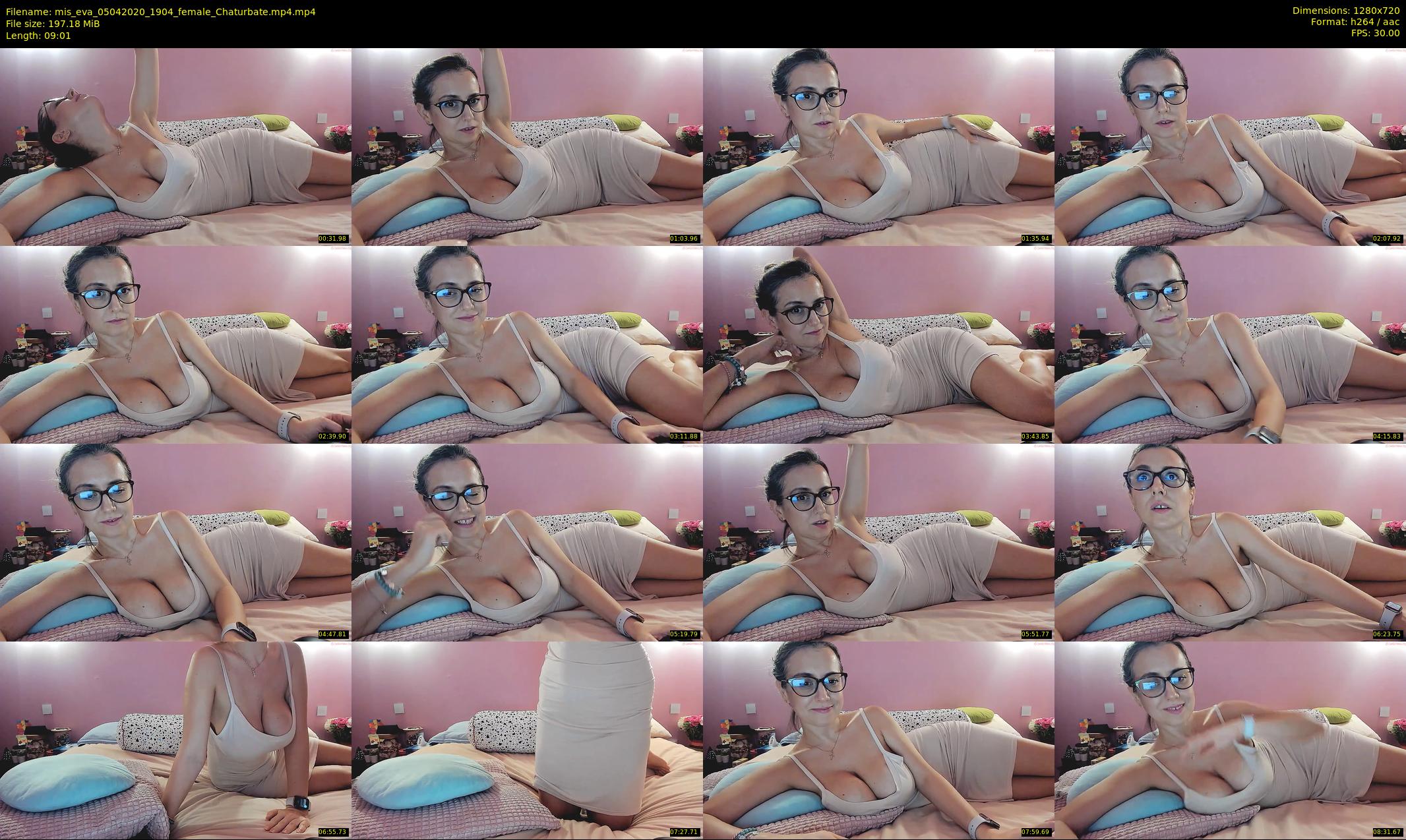 mis_eva — 10 minute Chaturbate female cam show recording, 720p, Apr 5, 2020