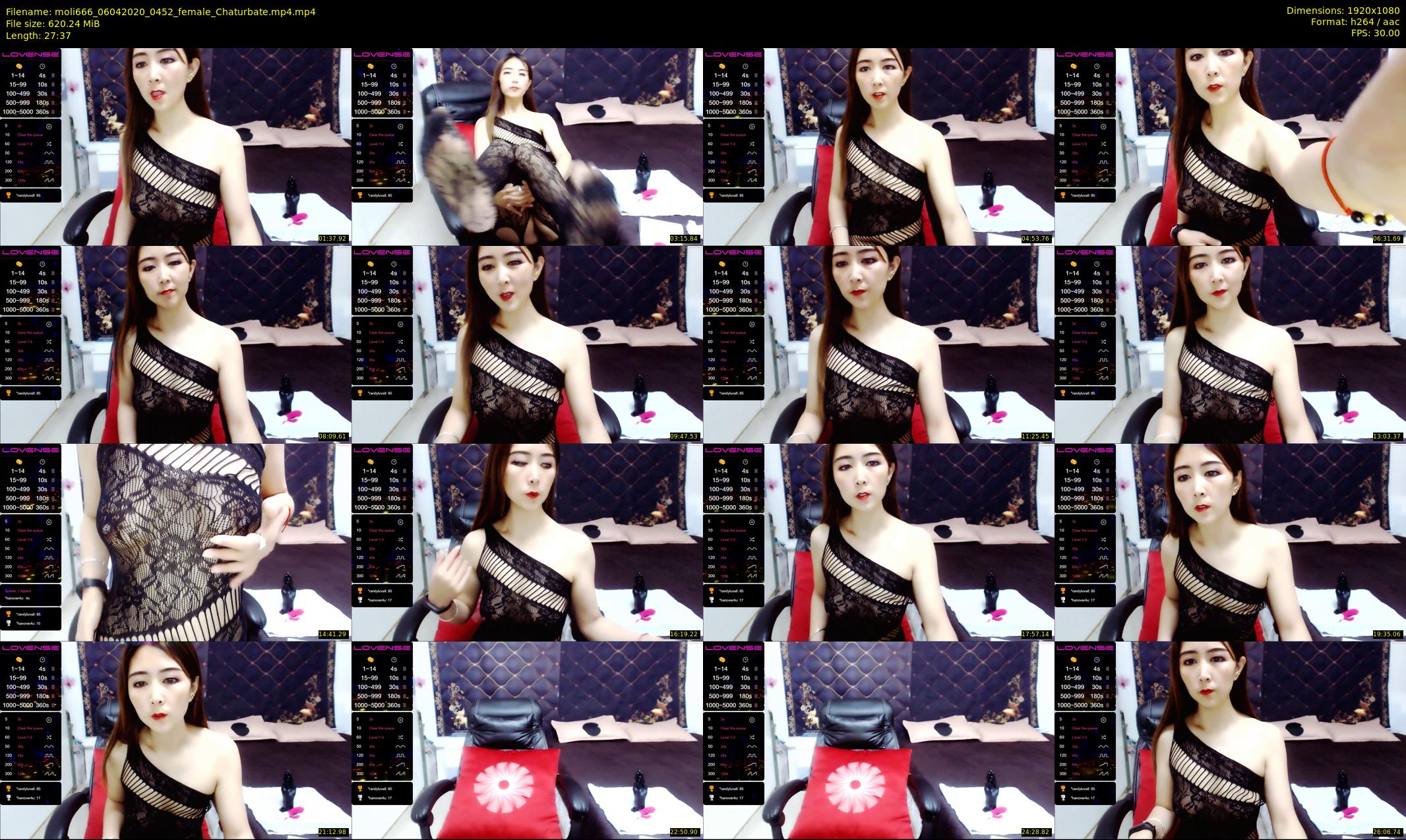 moli666 — 28 minute Chaturbate female cam show recording, 1080p, Apr 6, 2020