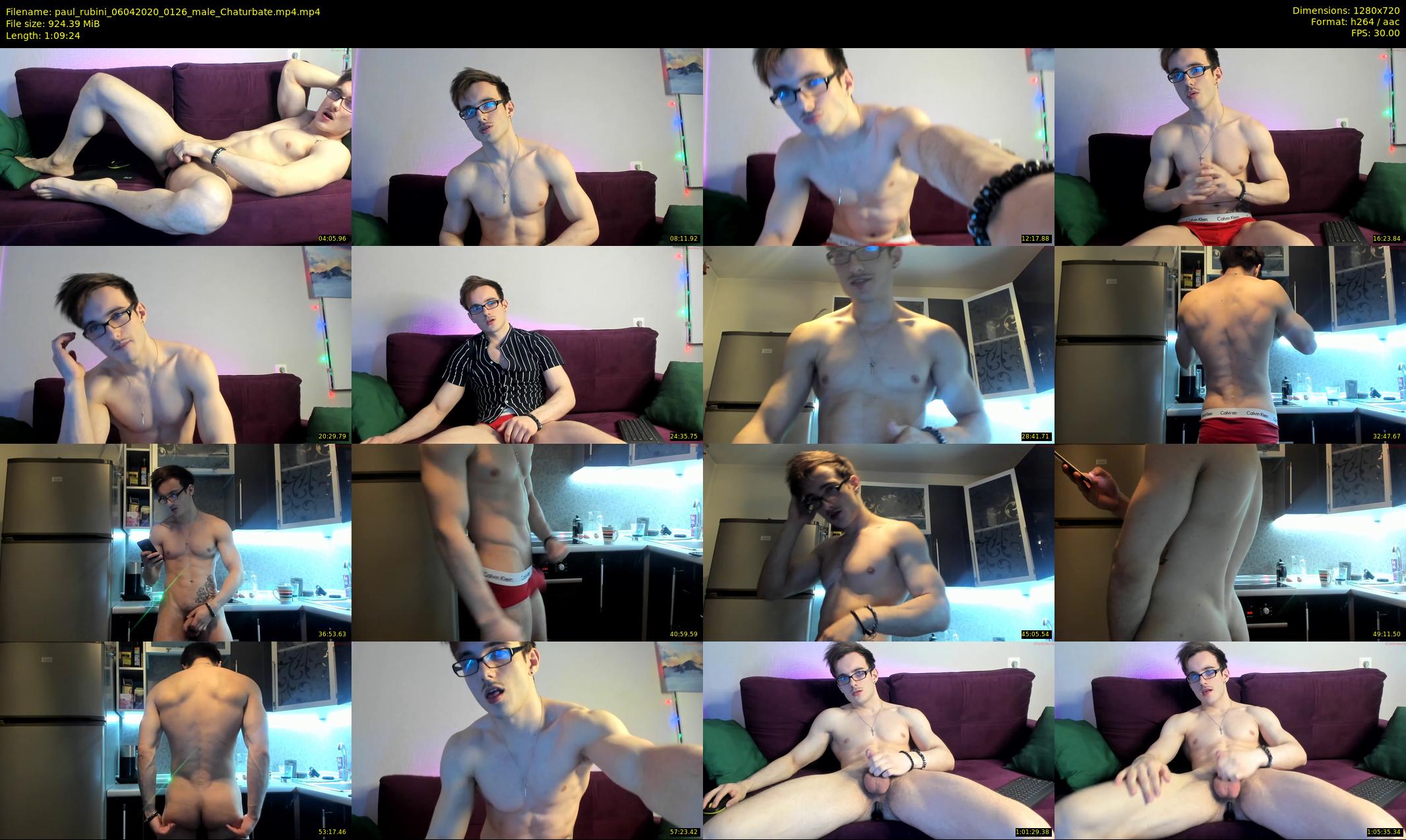 paul_rubini — 70 minute Chaturbate male cam show recording, 720p, Apr 6, 2020