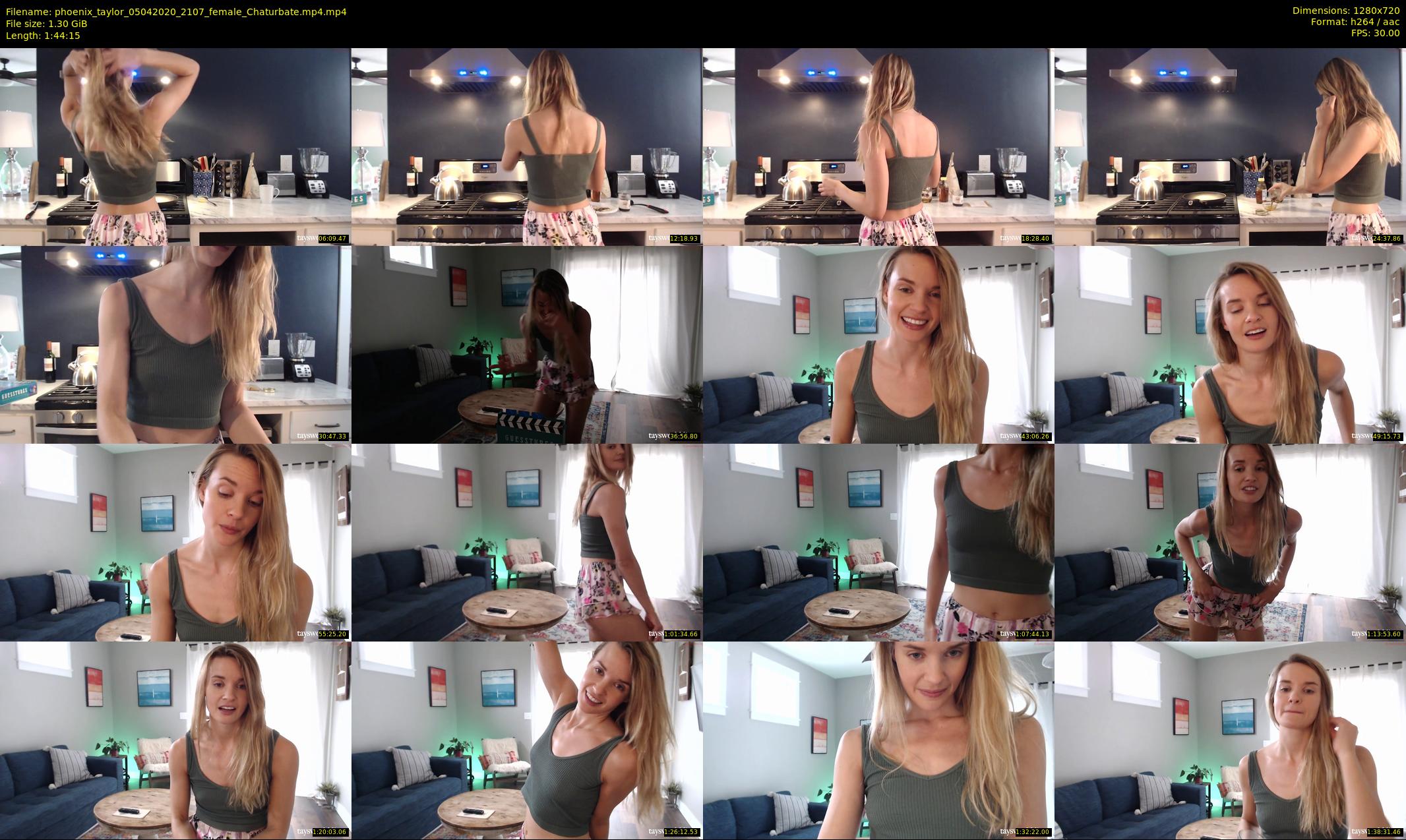 phoenix_taylor — 105 minute Chaturbate female cam show recording, 720p, Apr 5, 2020