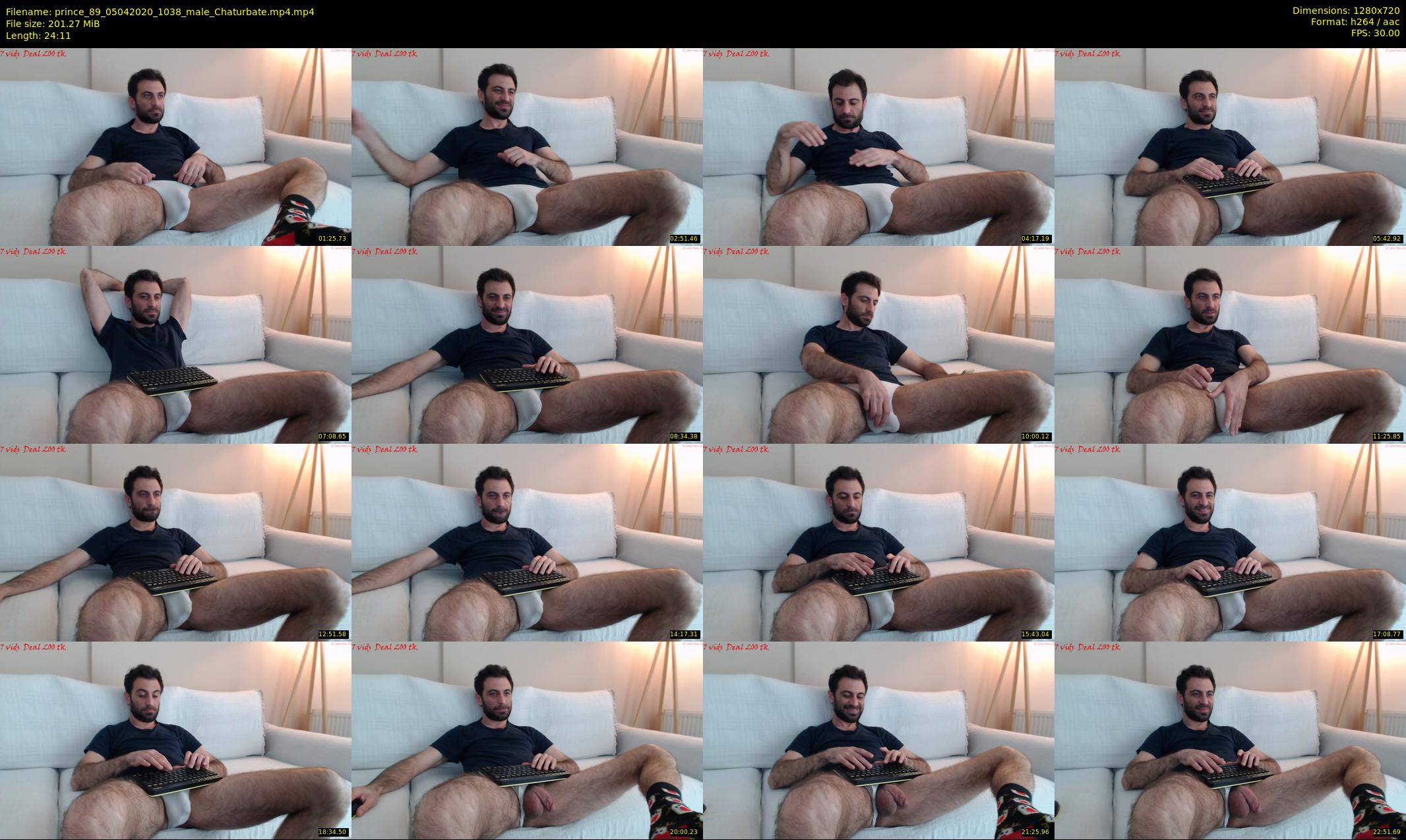 prince_89 — 25 minute Chaturbate male cam show recording, 720p, Apr 5, 2020