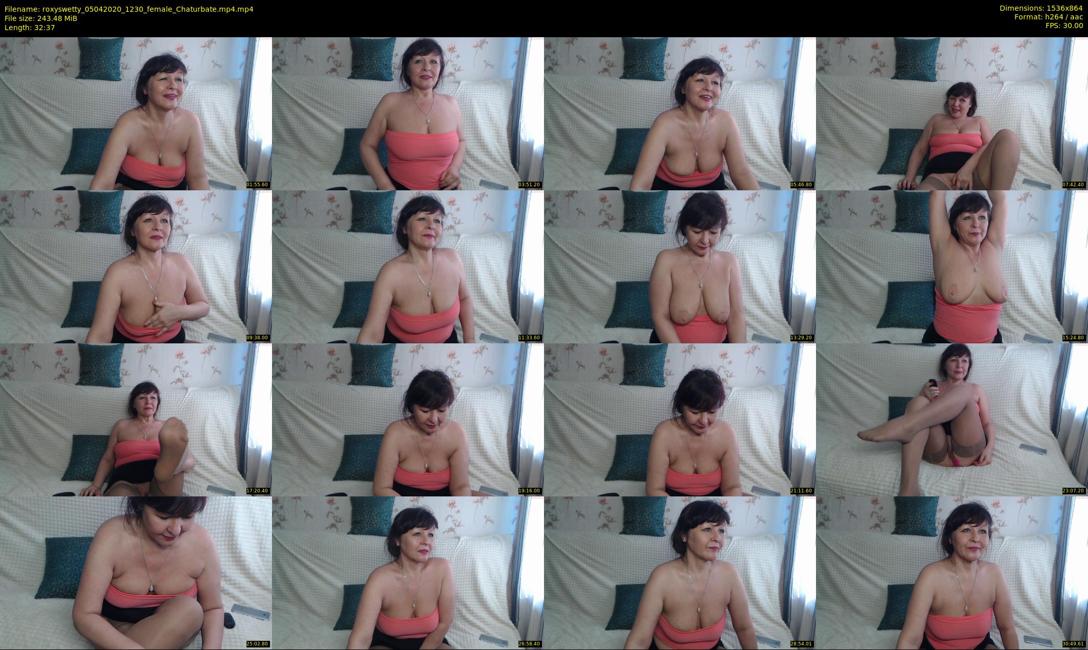 roxyswetty — 33 minute Chaturbate female cam show recording, 720p, Apr 5, 2020