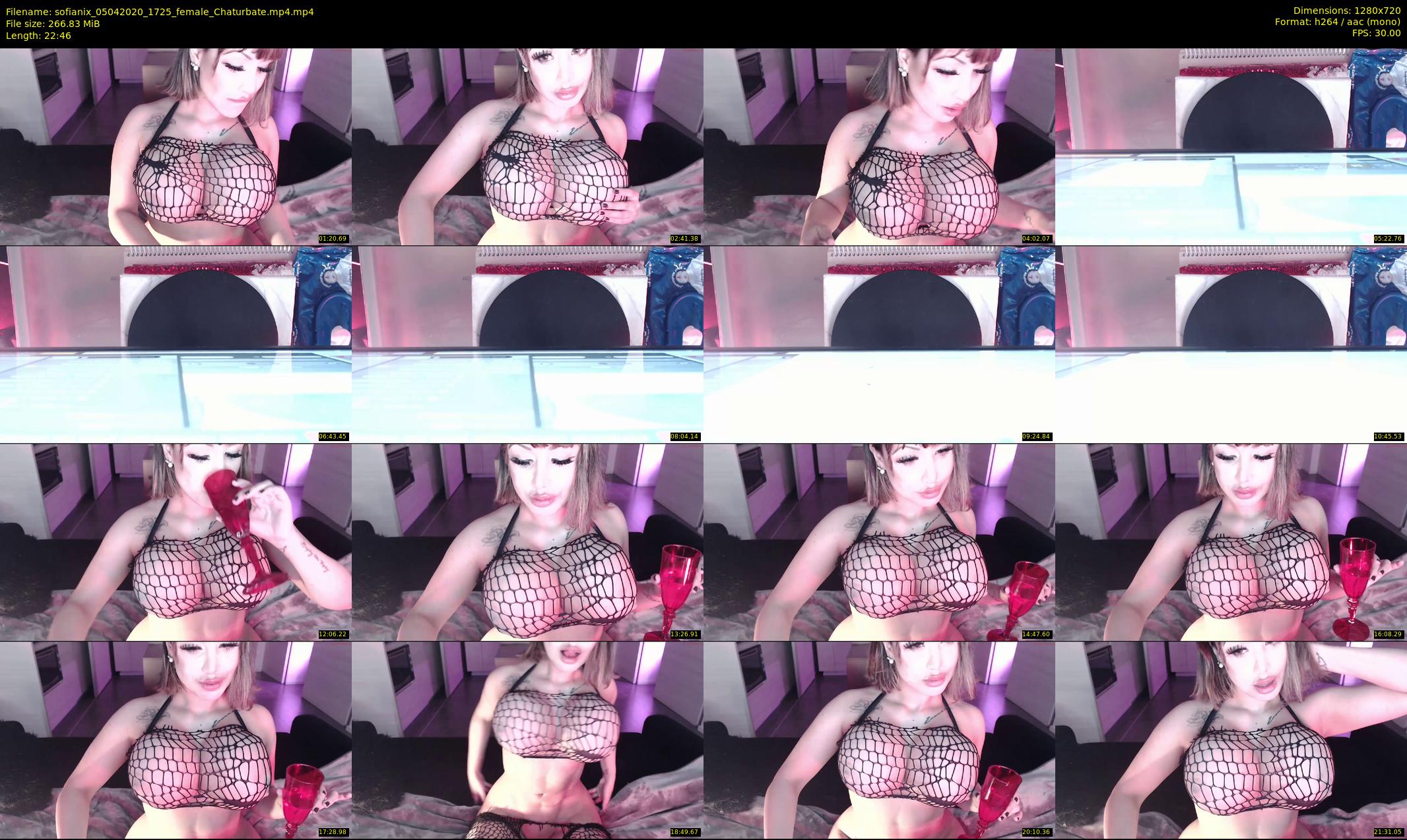 sofianix — 23 minute Chaturbate female cam show recording, 720p, Apr 5, 2020