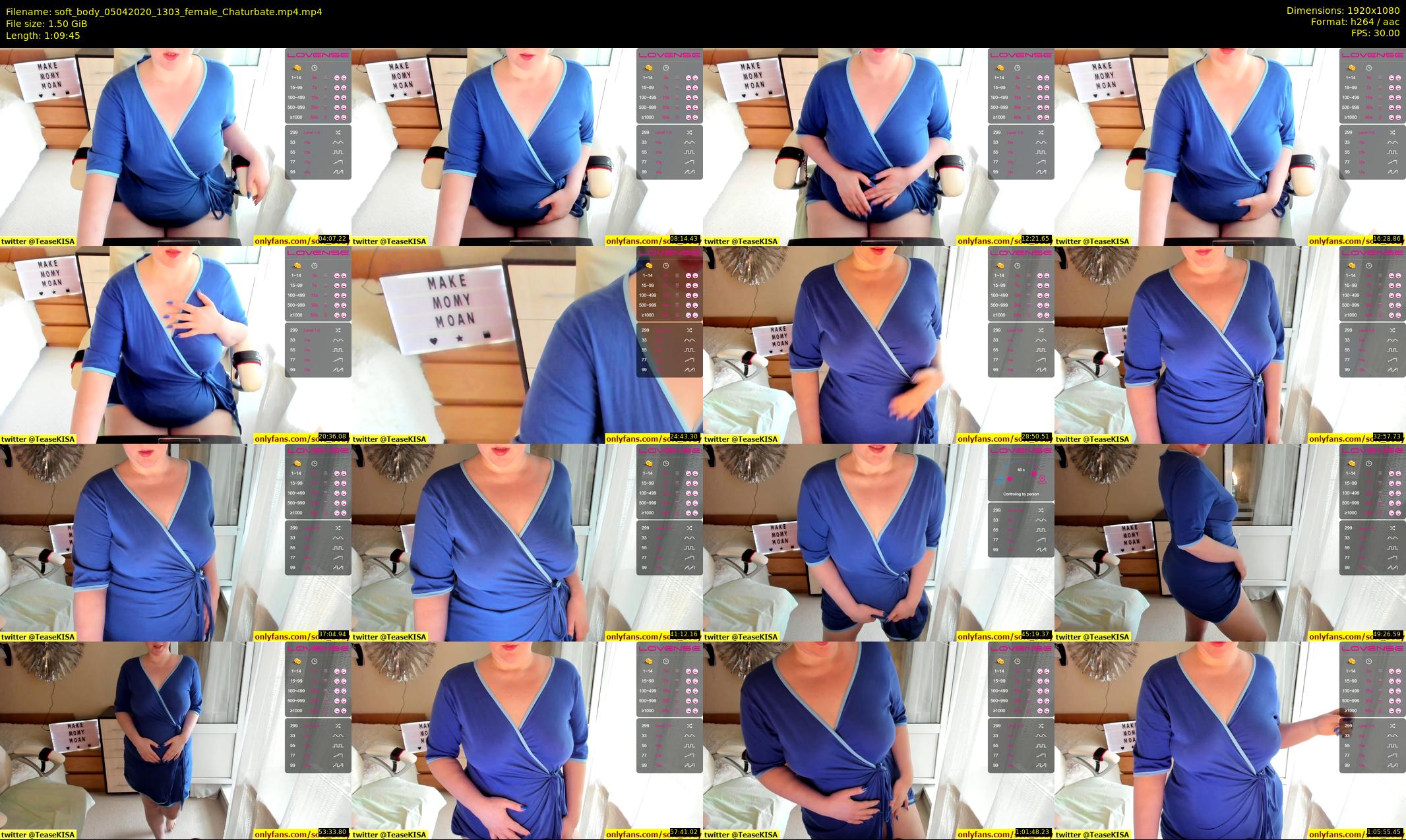 soft_body — 70 minute Chaturbate female cam show recording, 1080p, Apr 5, 2020