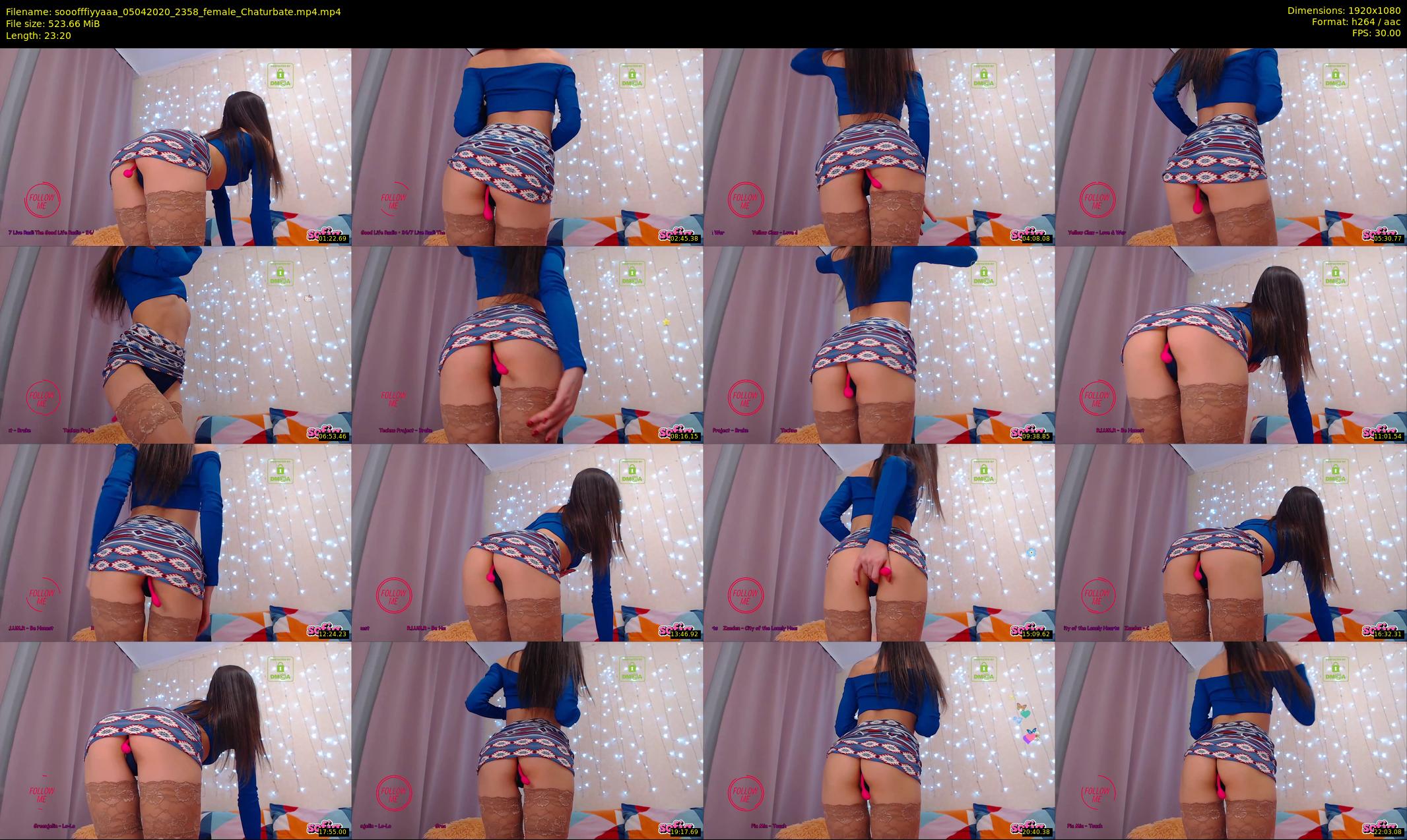 sooofffiyyaaa — 24 minute Chaturbate female cam show recording, 1080p, Apr 5, 2020