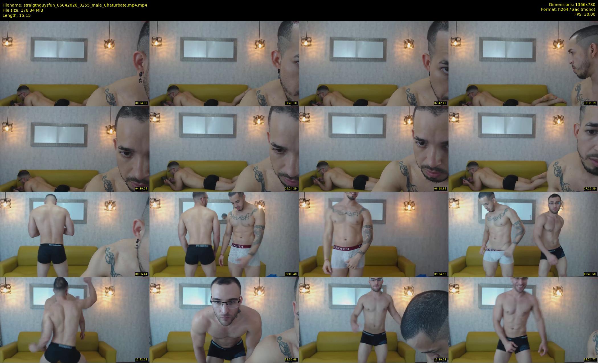 straigthguysfun — 16 minute Chaturbate male cam show recording, 720p, Apr 6, 2020