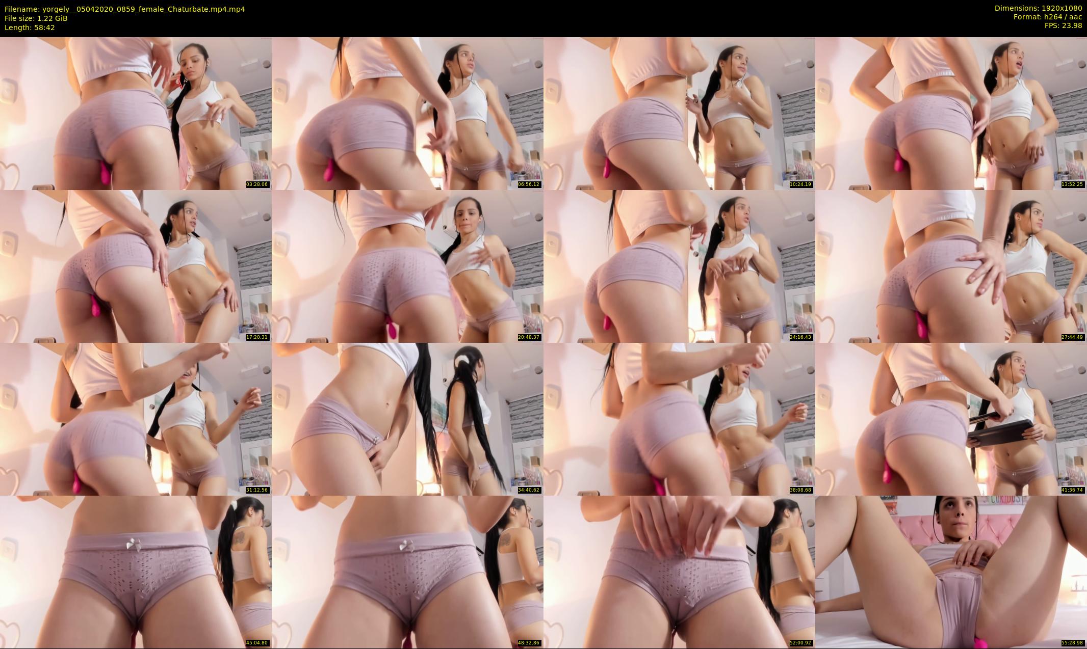 yorgely_ — 59 minute Chaturbate female cam show recording, 1080p, Apr 5, 2020