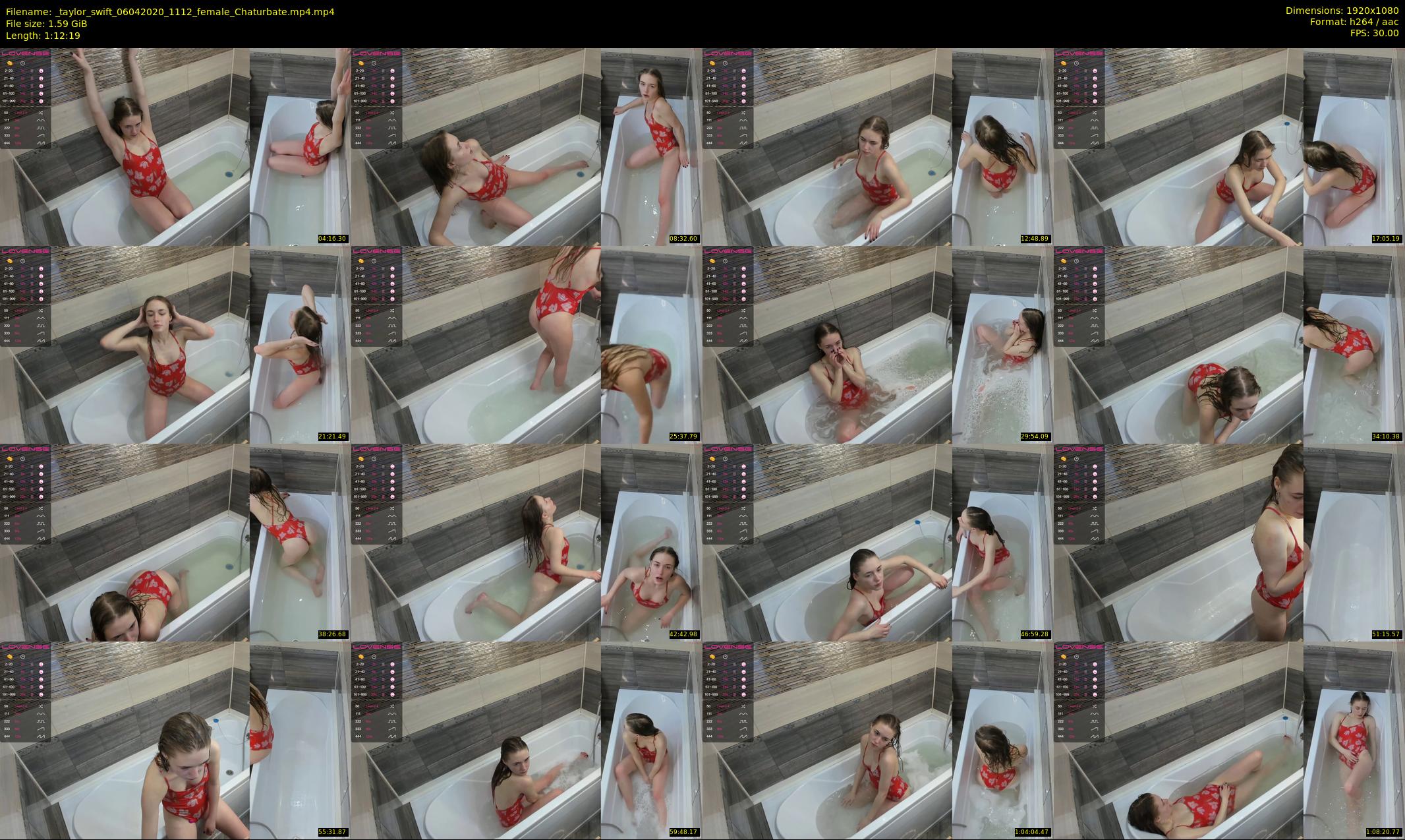 _taylor_swift — 73 minute Chaturbate female cam show recording, 1080p, Apr 6, 2020
