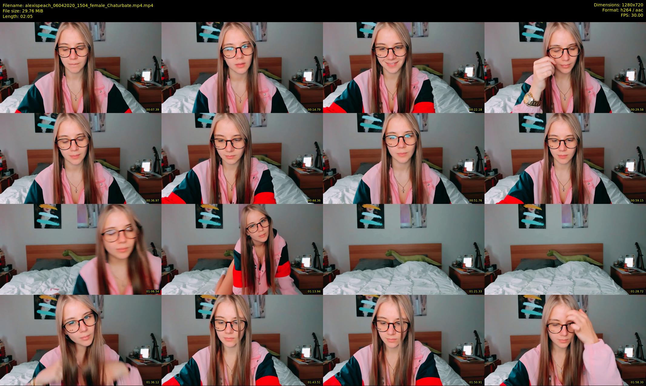 alexispeach — 3 minute Chaturbate female cam show recording, 720p, Apr 6, 2020