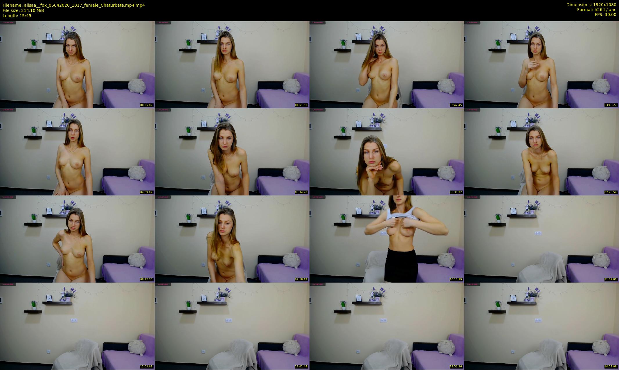 alisaa__fox — 16 minute Chaturbate female cam show recording, 1080p, Apr 6, 2020