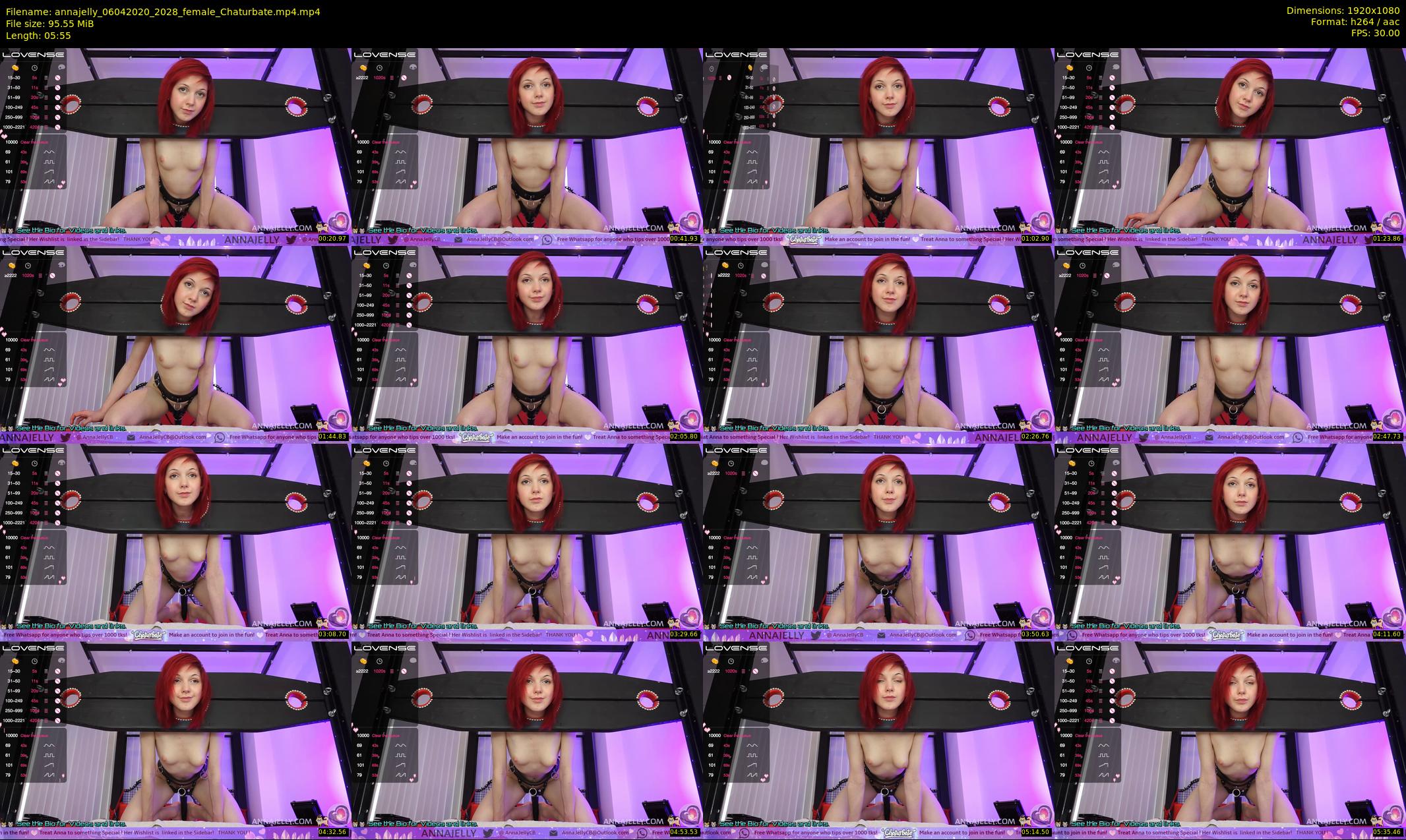 annajelly — 6 minute Chaturbate couple cam show recording, 1080p, Apr 6, 2020