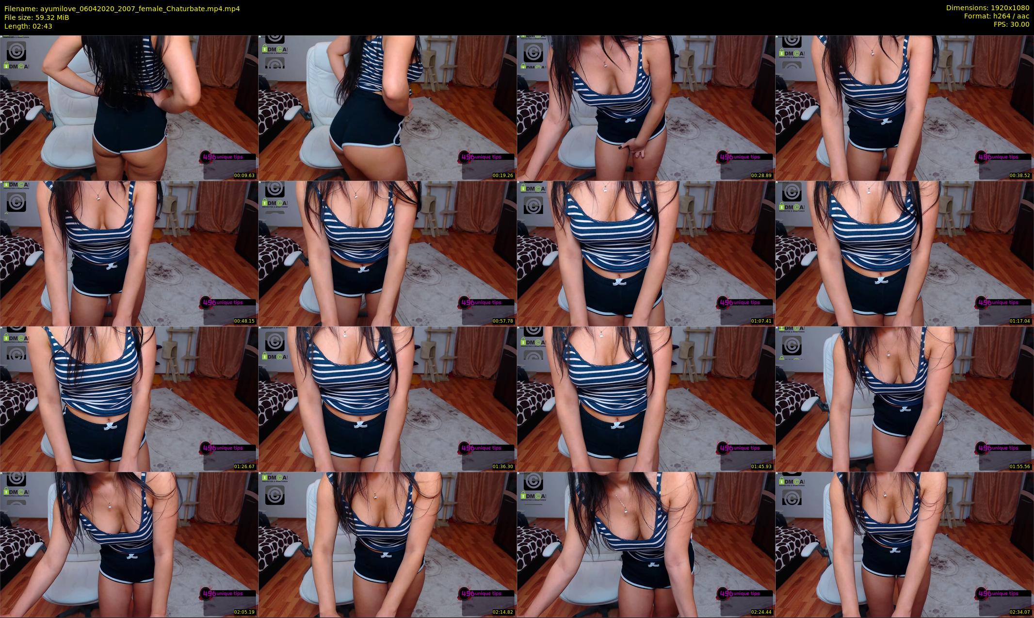 ayumilove — 3 minute Chaturbate female cam show recording, 1080p, Apr 6, 2020