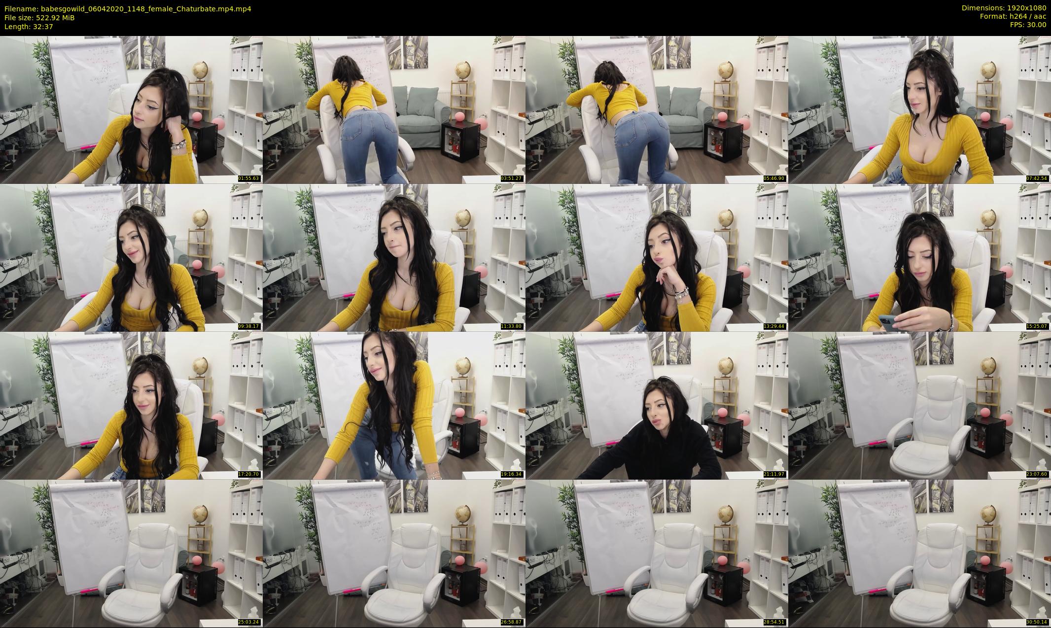 babesgowild — 33 minute Chaturbate couple cam show recording, 1080p, Apr 6, 2020