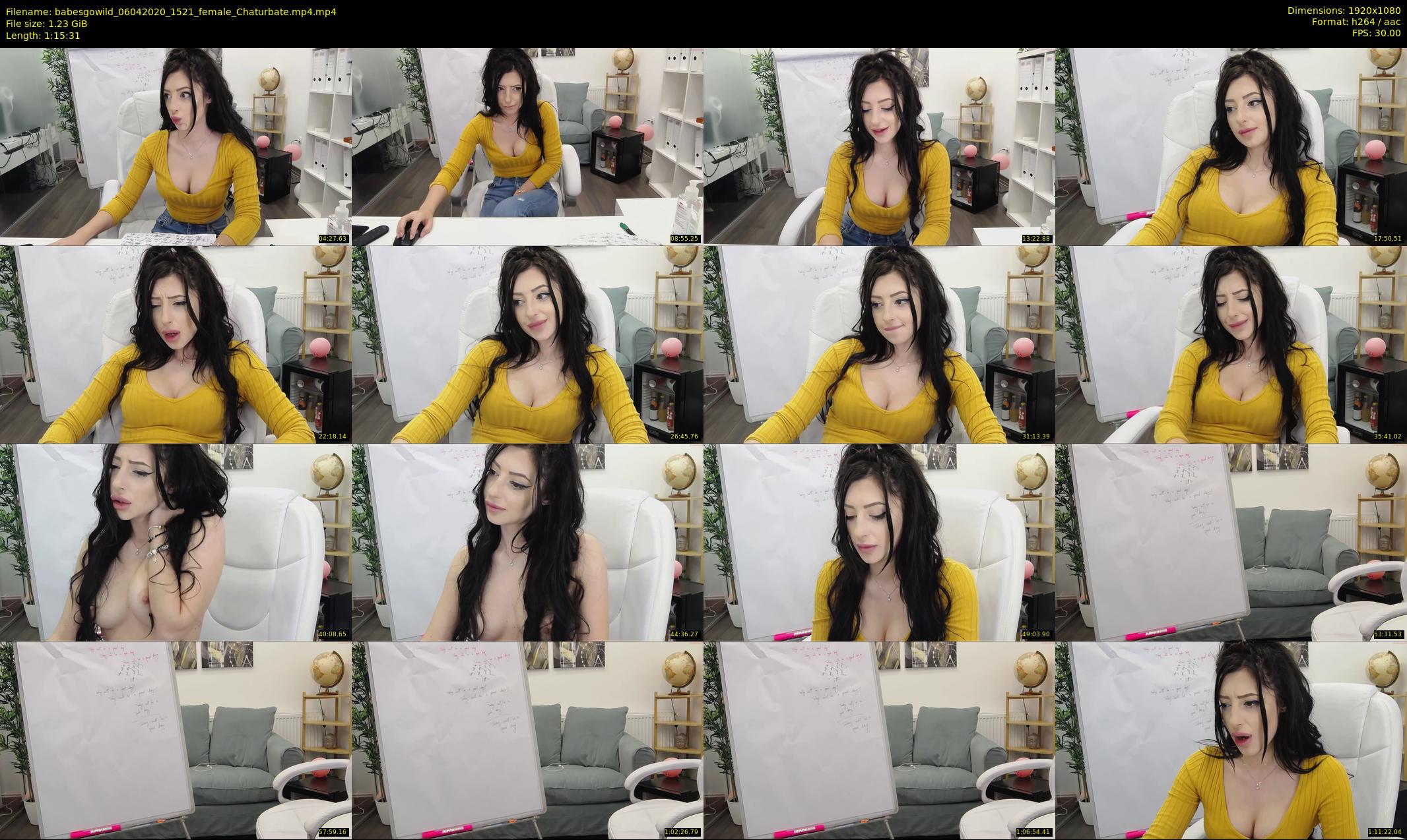 babesgowild — 76 minute Chaturbate couple cam show recording, 1080p, Apr 6, 2020