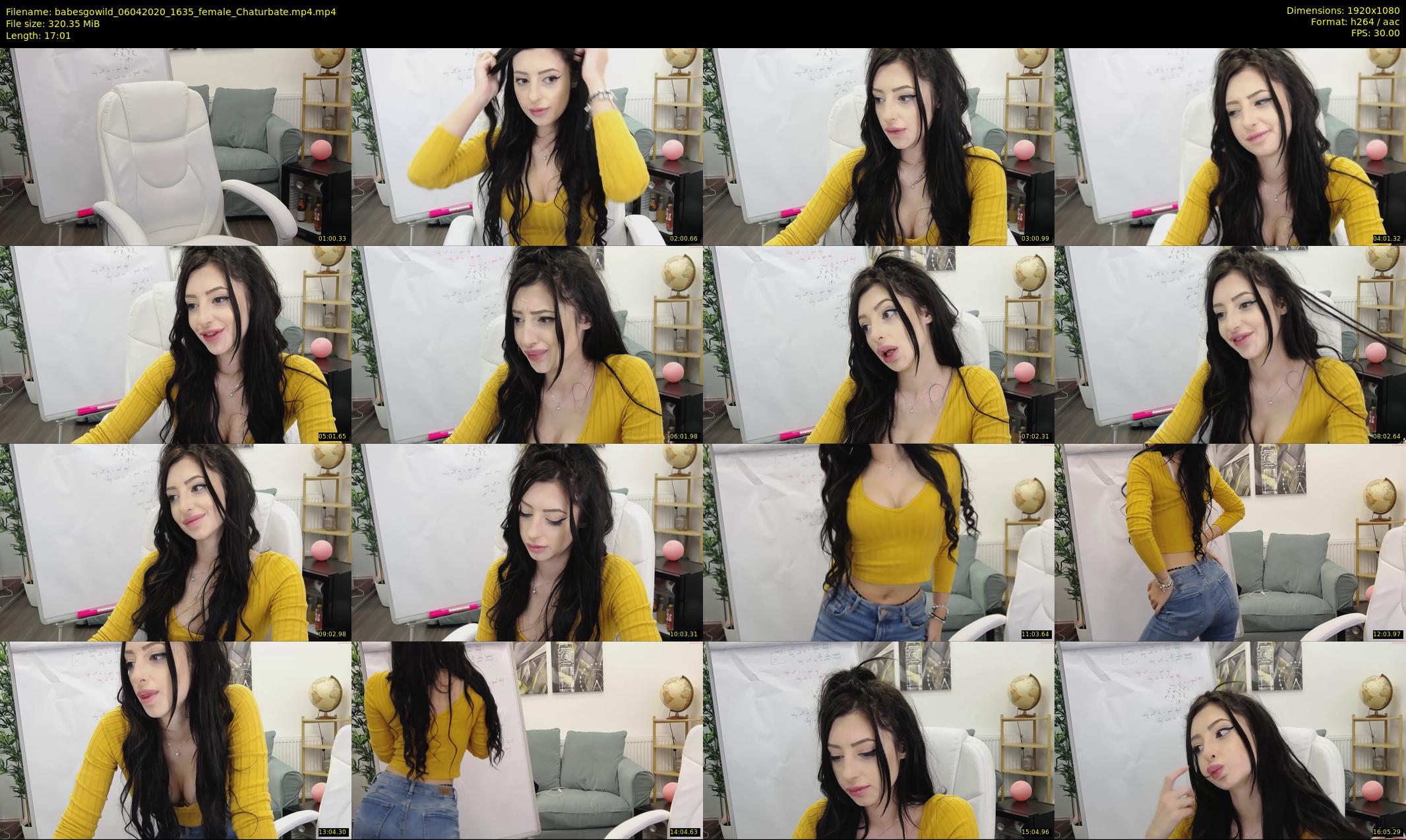 babesgowild — 18 minute Chaturbate couple cam show recording, 1080p, Apr 6, 2020