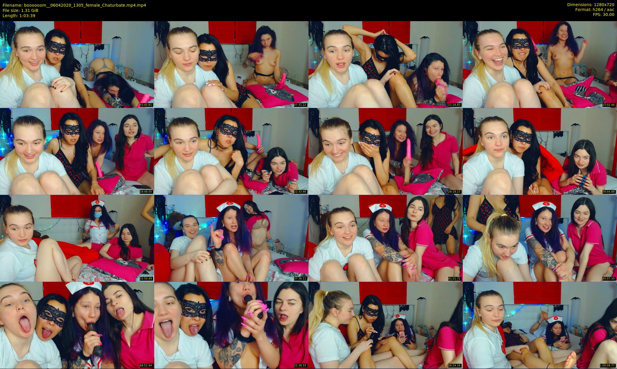 boooooom_ — 64 minute Chaturbate female cam show recording, 720p, Apr 6, 2020