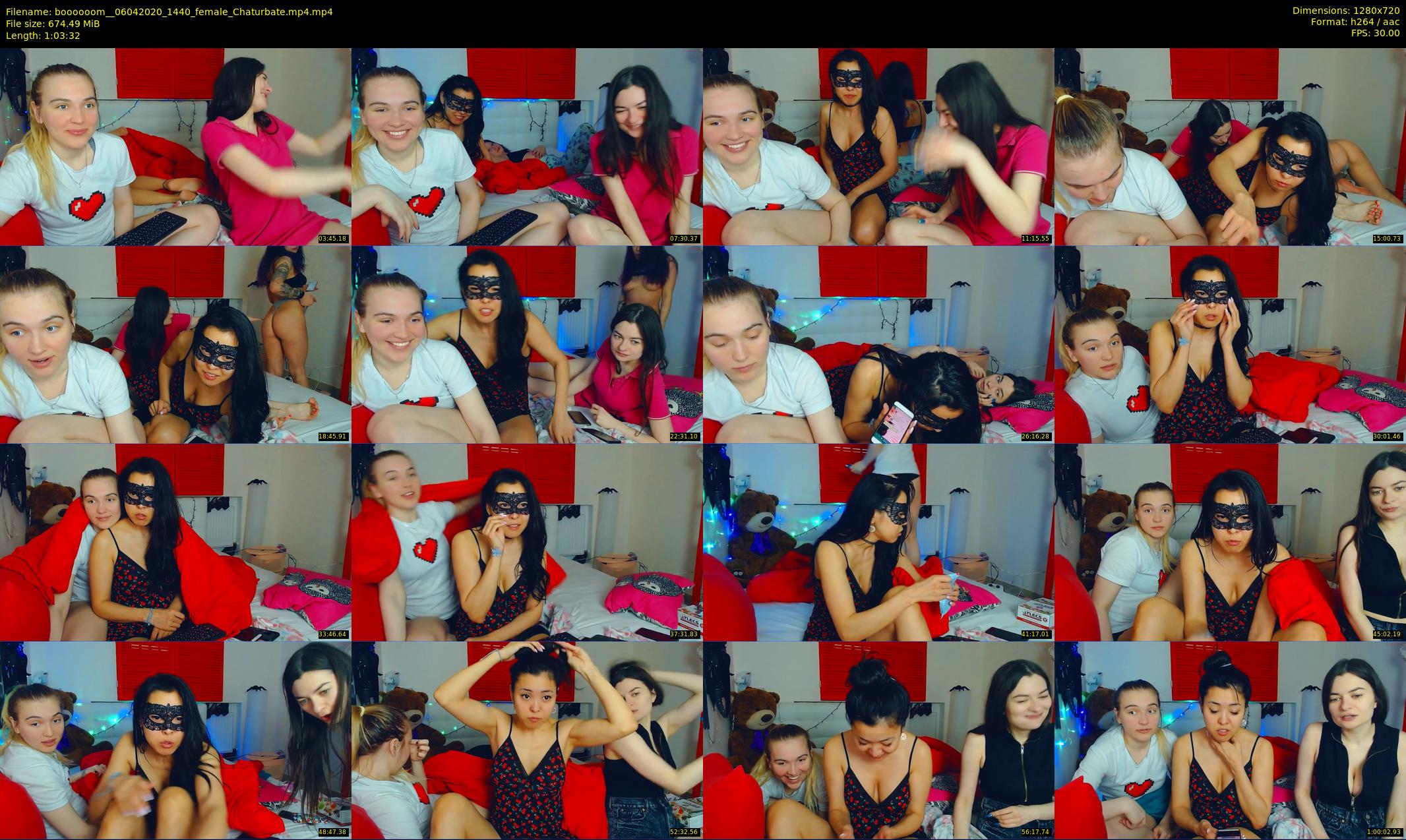 boooooom_ — 64 minute Chaturbate female cam show recording, 720p, Apr 6, 2020