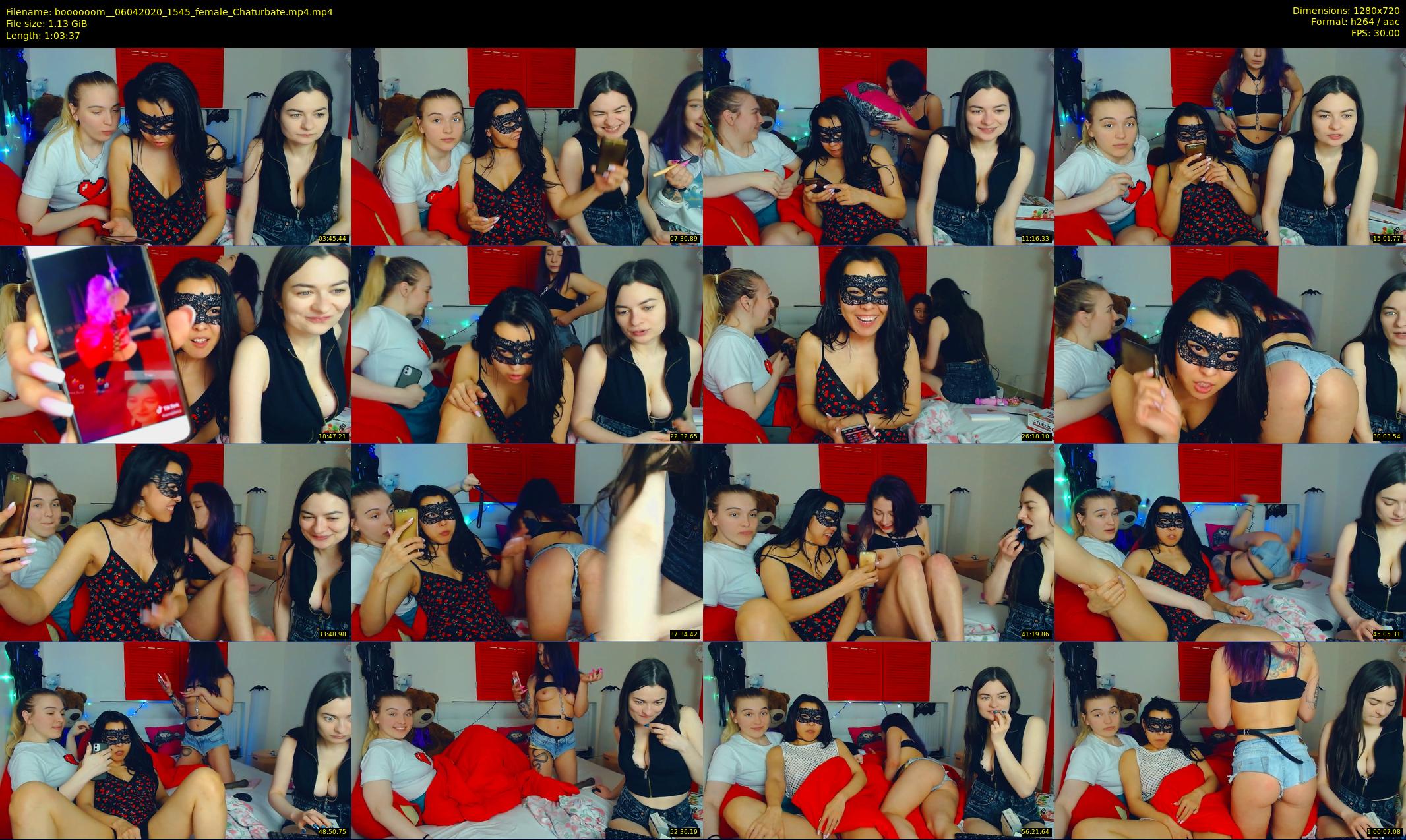 boooooom_ — 64 minute Chaturbate female cam show recording, 720p, Apr 6, 2020