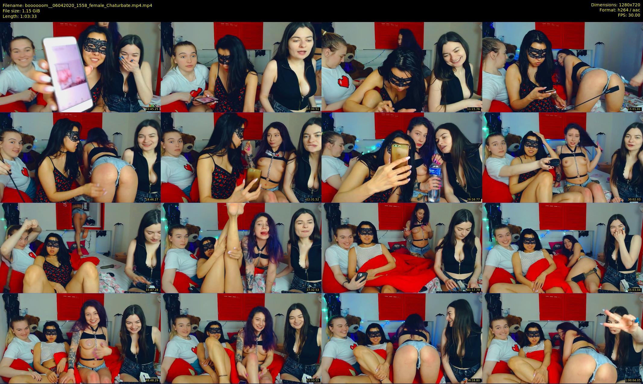 boooooom_ — 64 minute Chaturbate female cam show recording, 720p, Apr 6, 2020