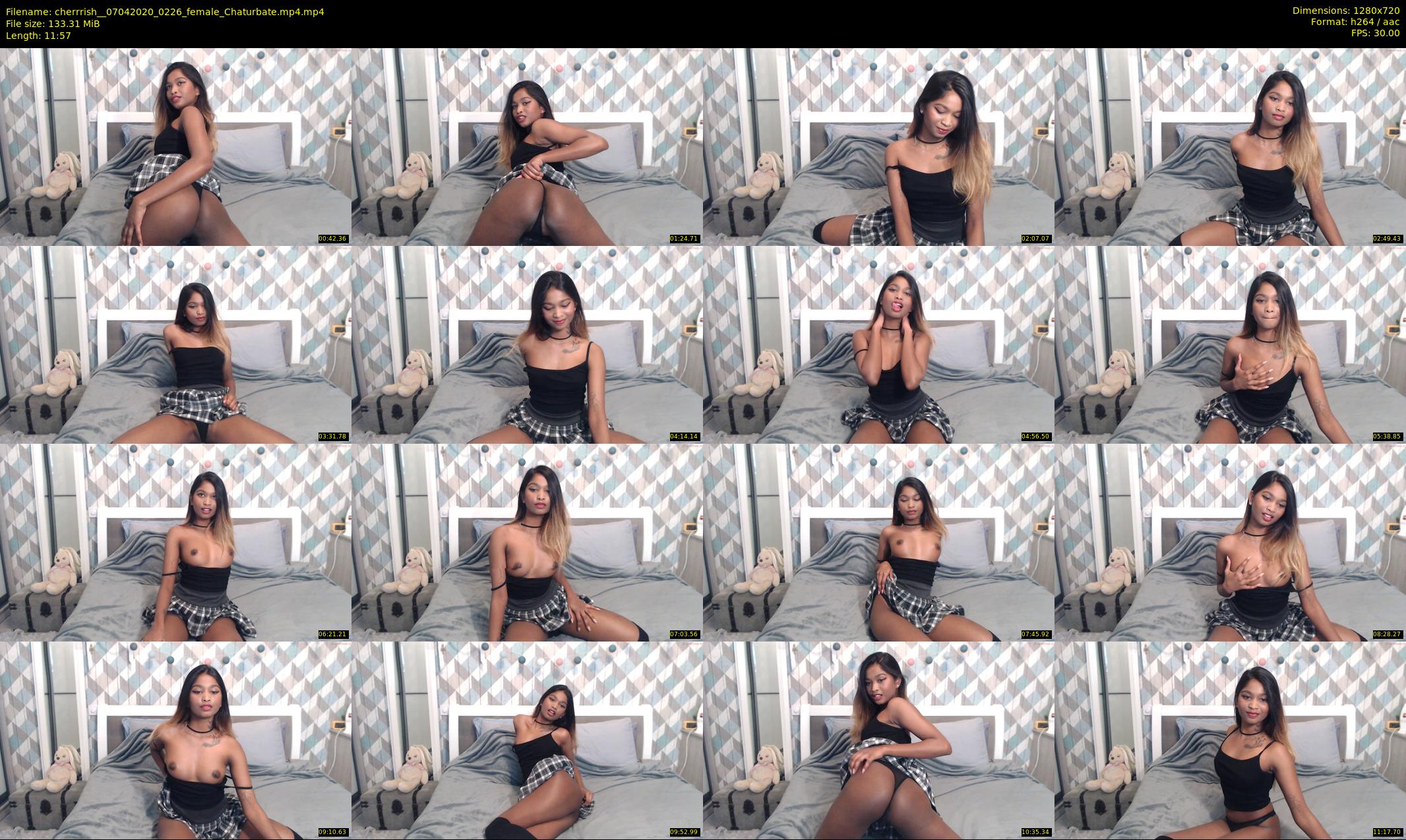 cherrrish_ — 12 minute Chaturbate female cam show recording, 720p, Apr 7, 2020