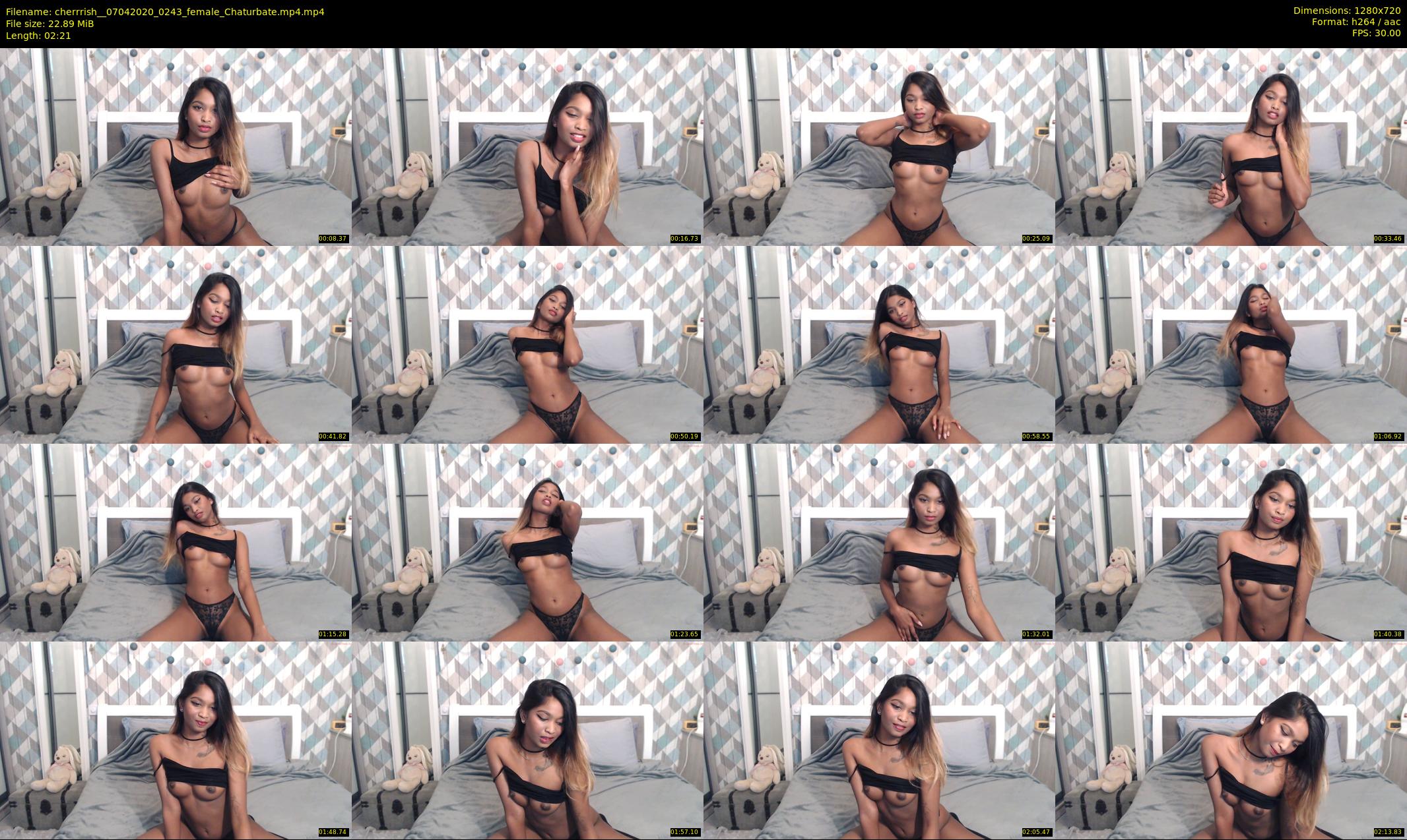 cherrrish_ — 3 minute Chaturbate female cam show recording, 720p, Apr 7, 2020