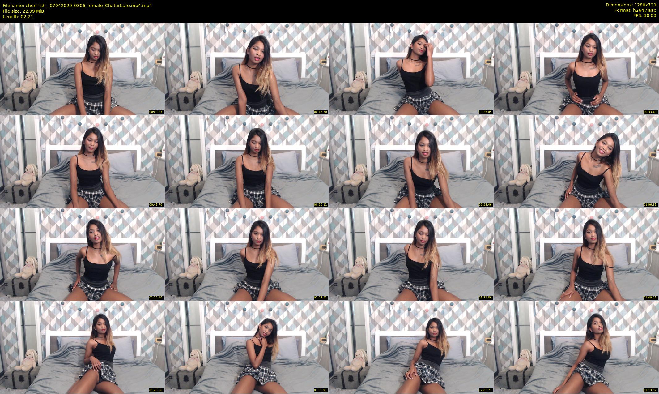 cherrrish_ — 3 minute Chaturbate female cam show recording, 720p, Apr 7, 2020
