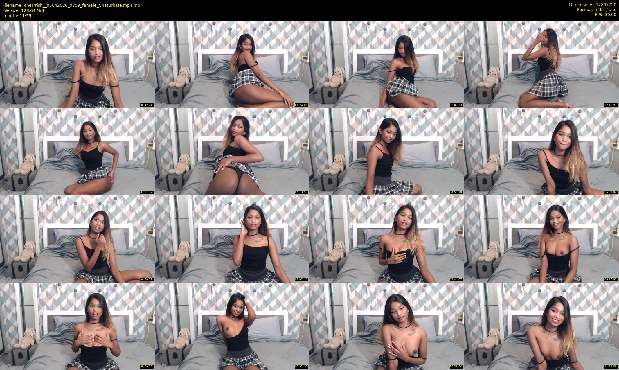cherrrish_ — 12 minute Chaturbate female cam show recording, 720p, Apr 7, 2020