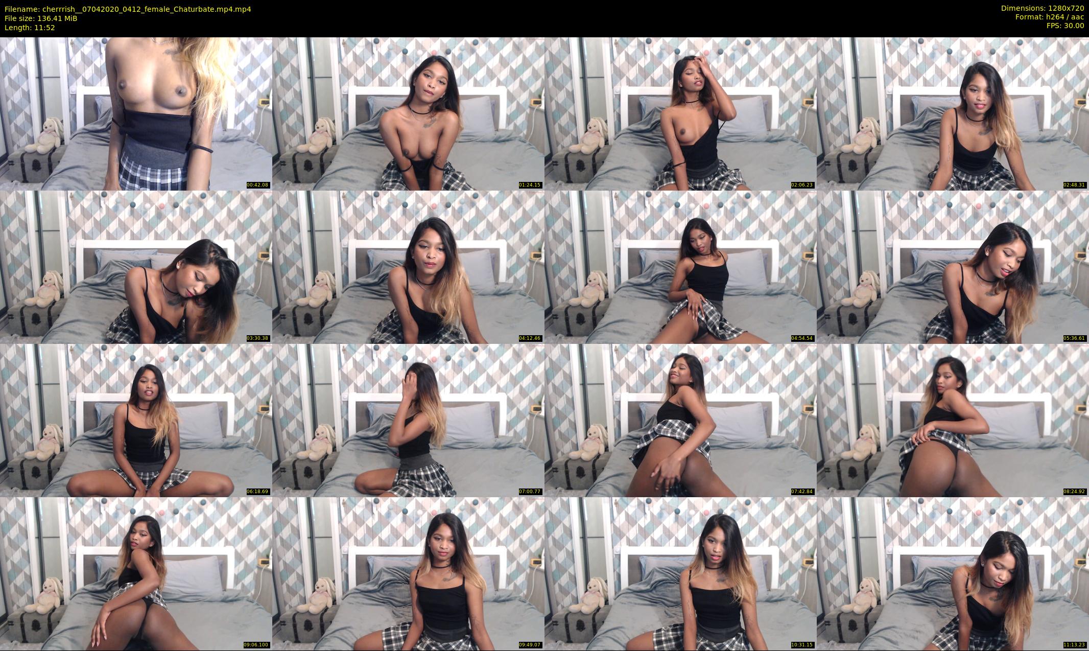 cherrrish_ — 12 minute Chaturbate female cam show recording, 720p, Apr 7, 2020