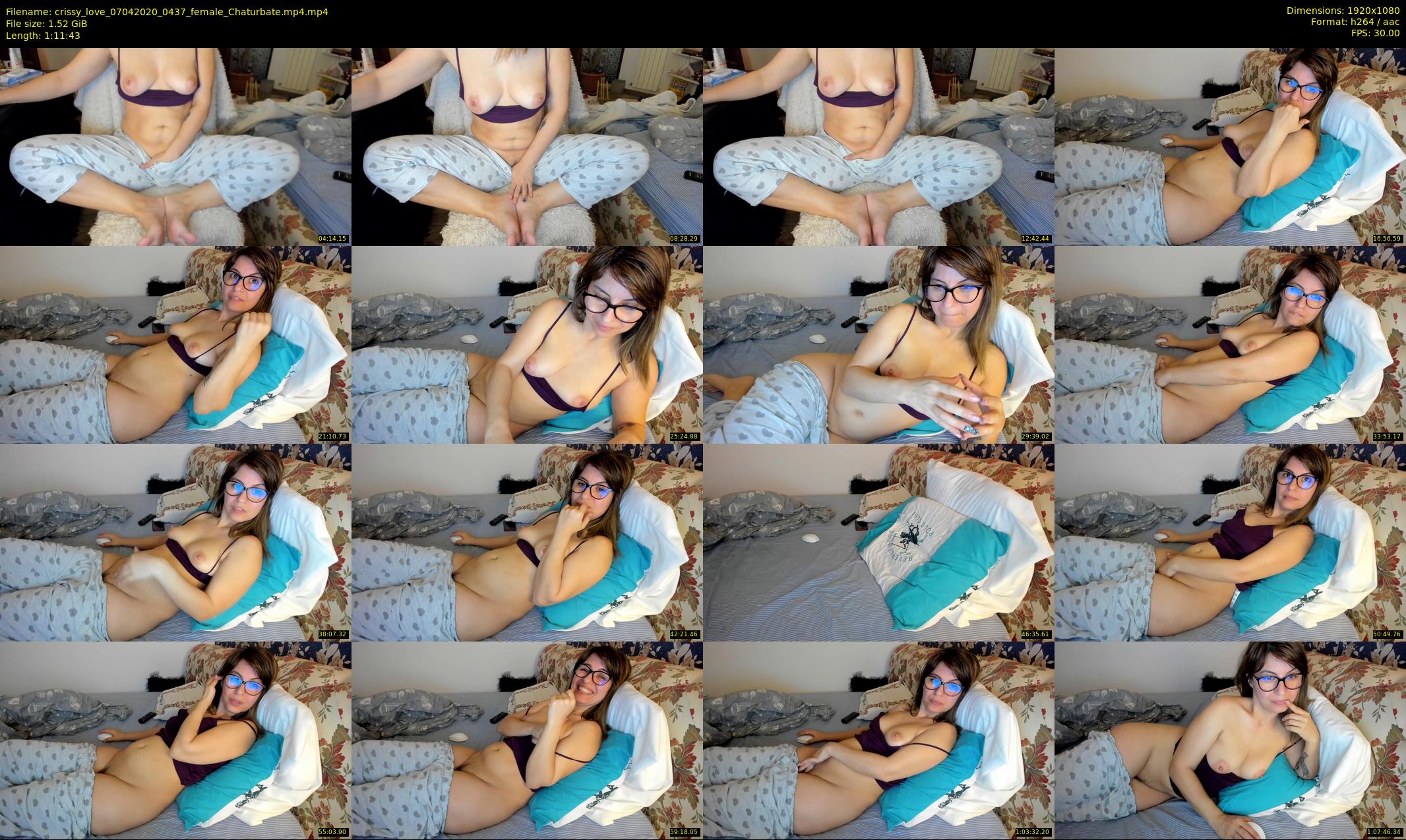 crissy_love — 72 minute Chaturbate female cam show recording, 1080p, Apr 7, 2020