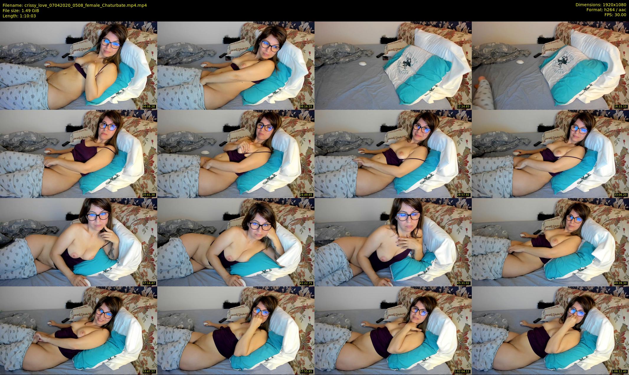 crissy_love — 71 minute Chaturbate female cam show recording, 1080p, Apr 7, 2020