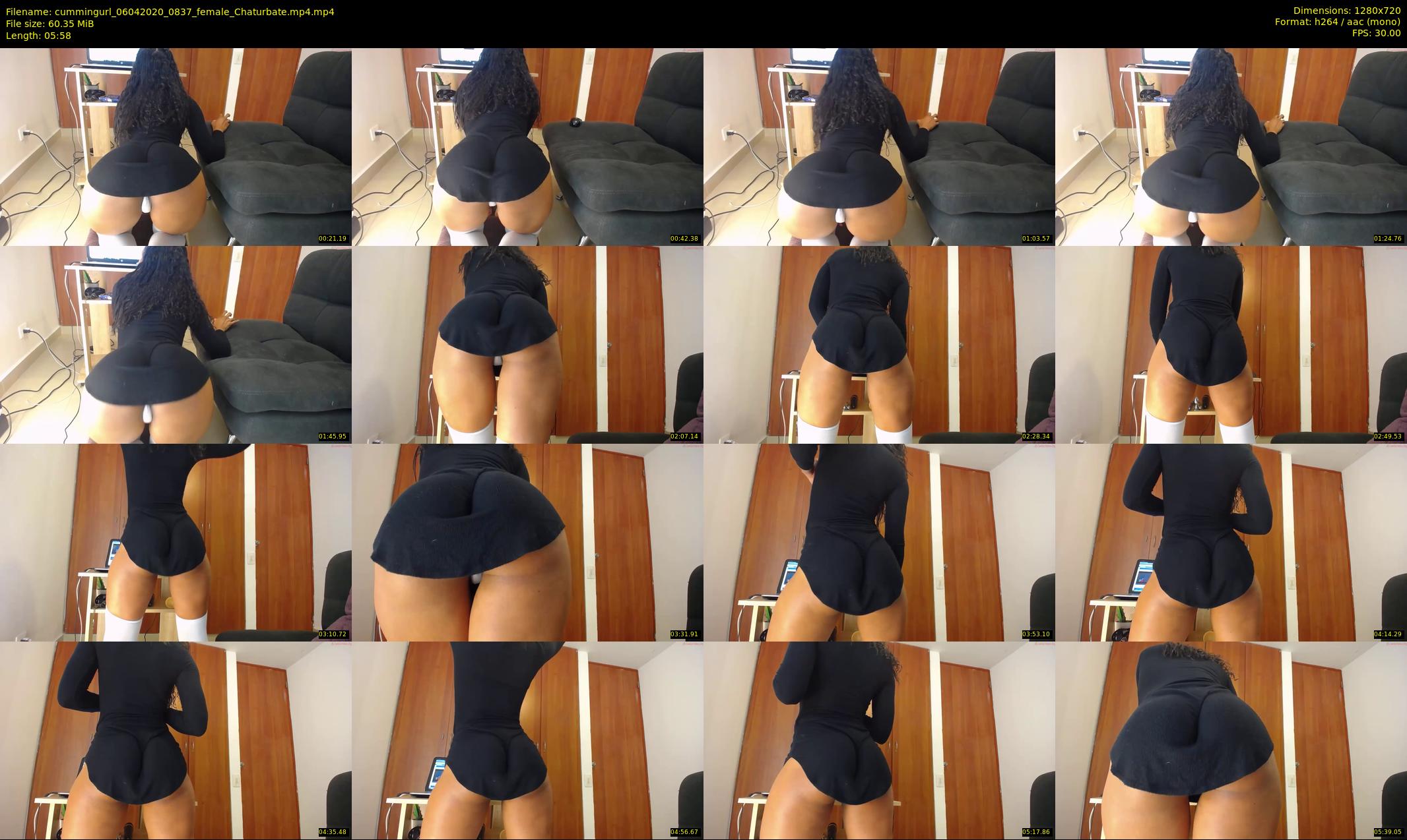 cummingurl — 6 minute Chaturbate couple cam show recording, 720p, Apr 6, 2020