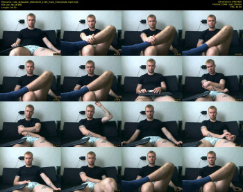 cute_skywalker — 40 minute Chaturbate male cam show recording, 480p, Apr 6, 2020