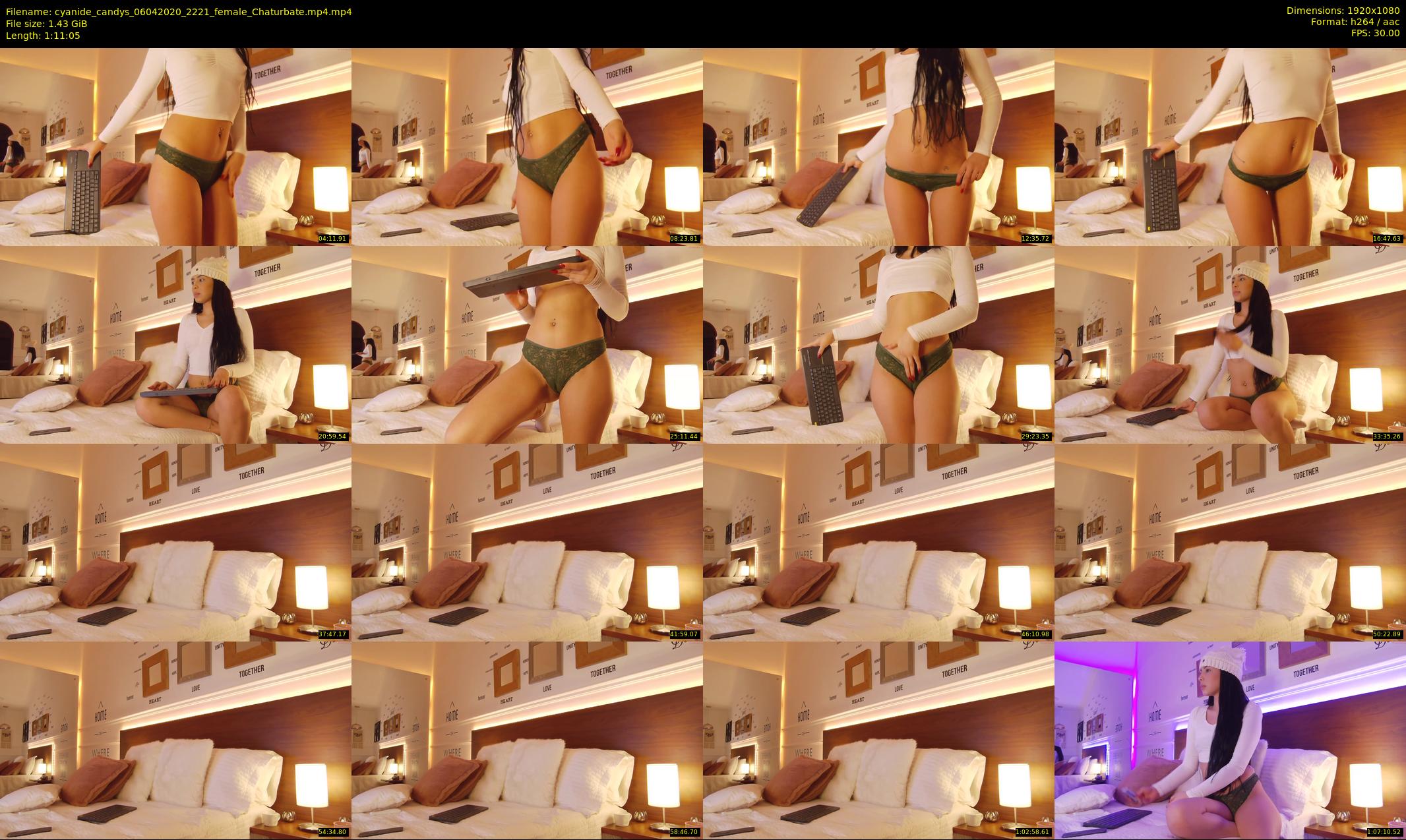 cyanide_candys — 72 minute Chaturbate female cam show recording, 1080p, Apr 6, 2020