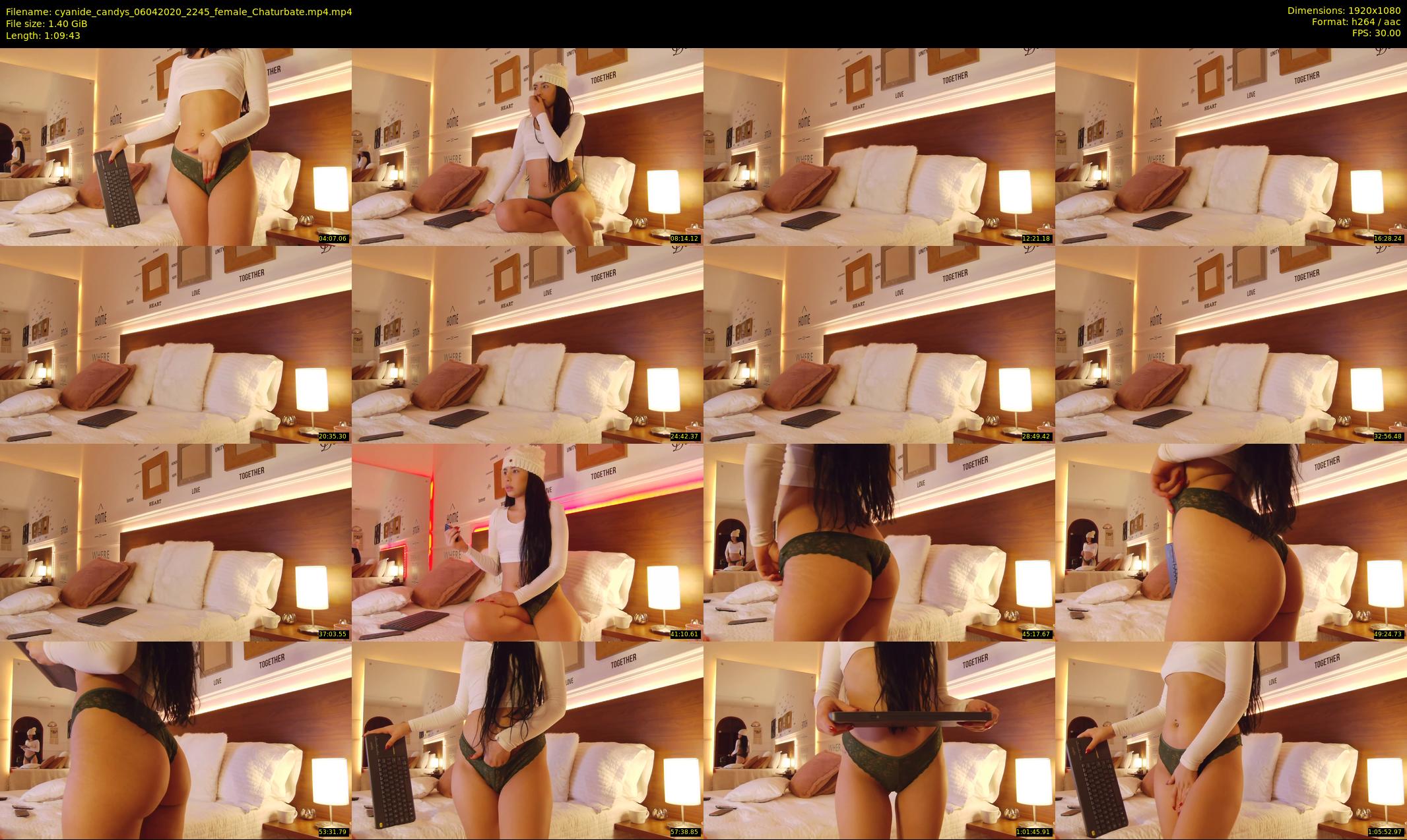 cyanide_candys — 70 minute Chaturbate female cam show recording, 1080p, Apr 6, 2020