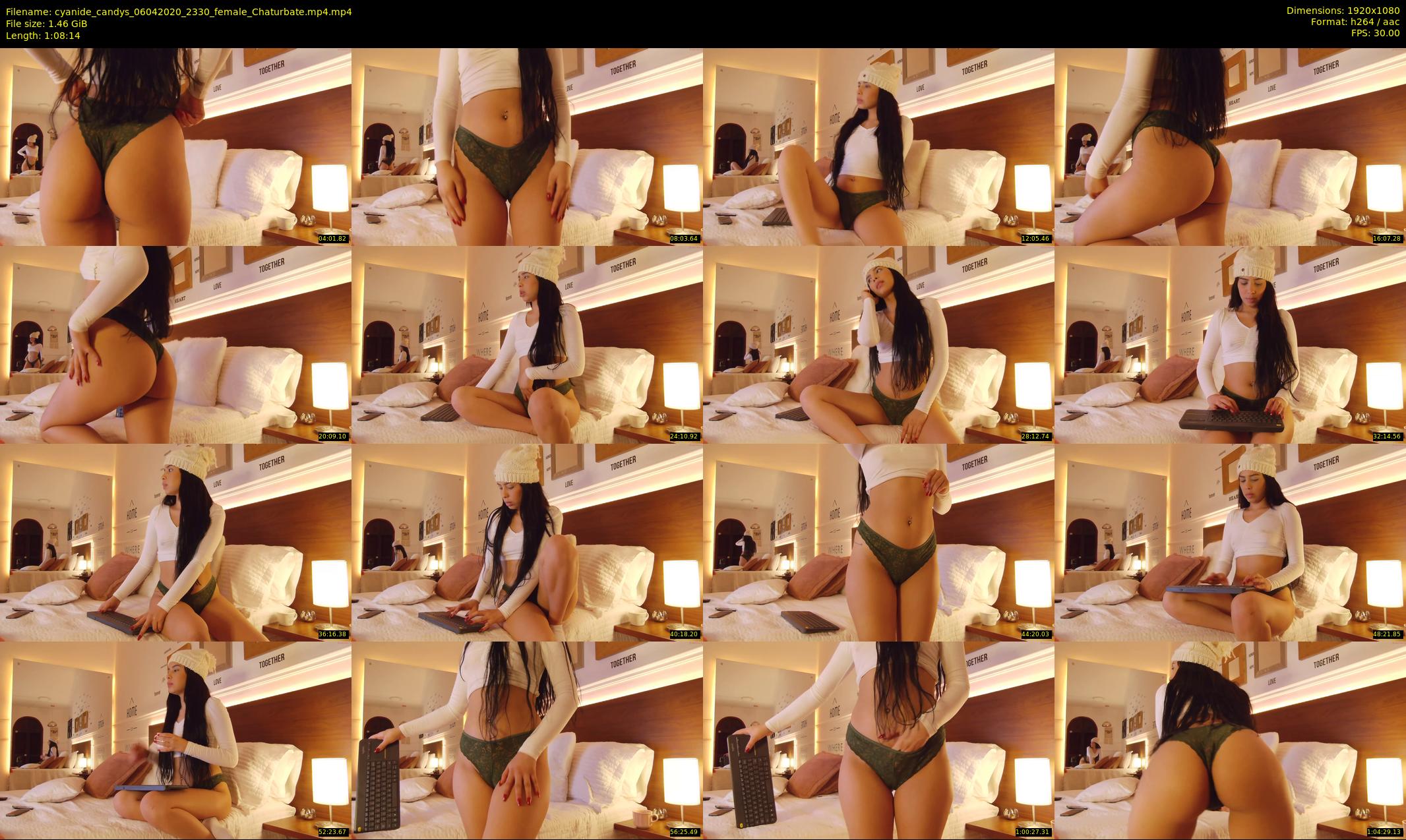 cyanide_candys — 69 minute Chaturbate female cam show recording, 1080p, Apr 6, 2020