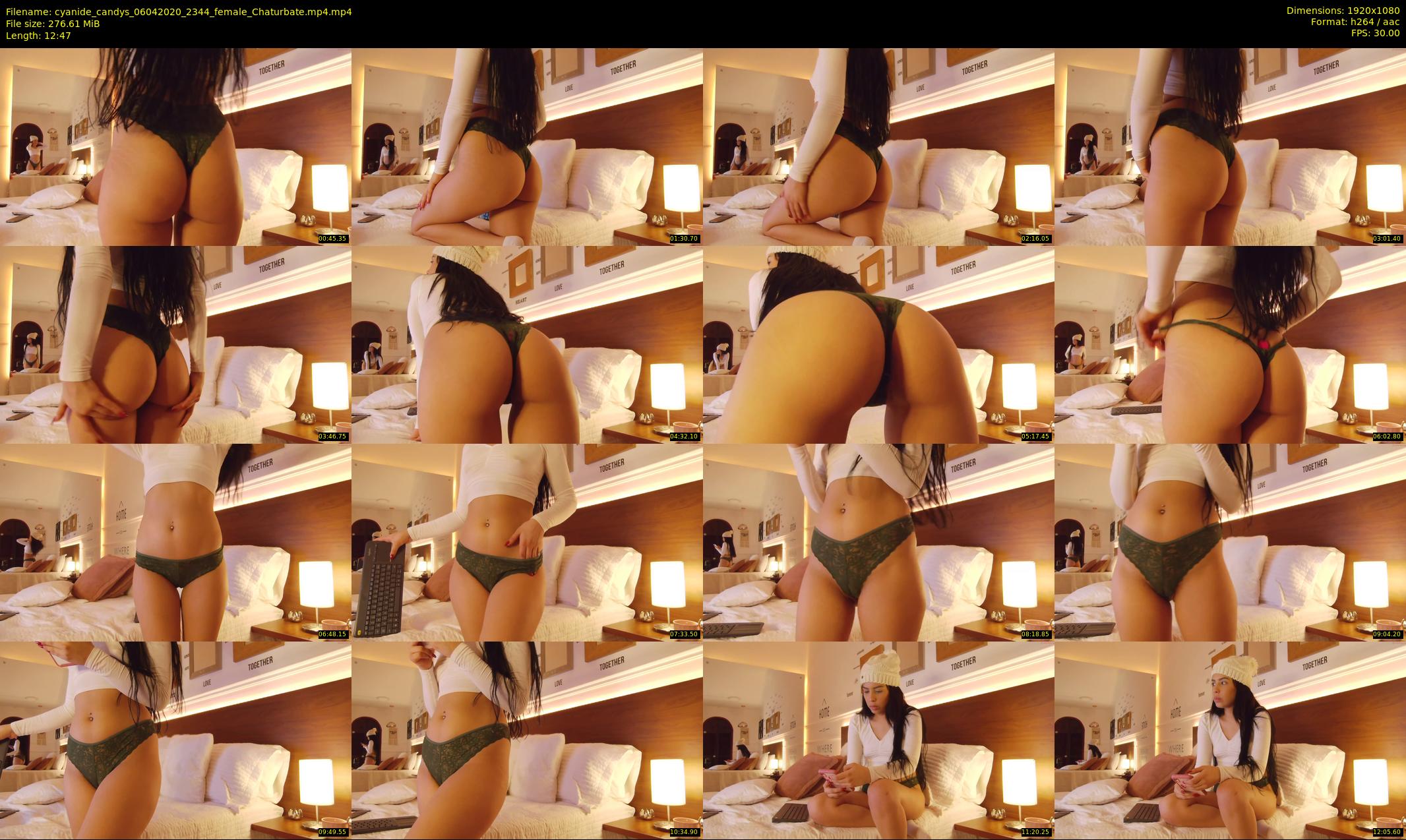 cyanide_candys — 13 minute Chaturbate female cam show recording, 1080p, Apr 6, 2020