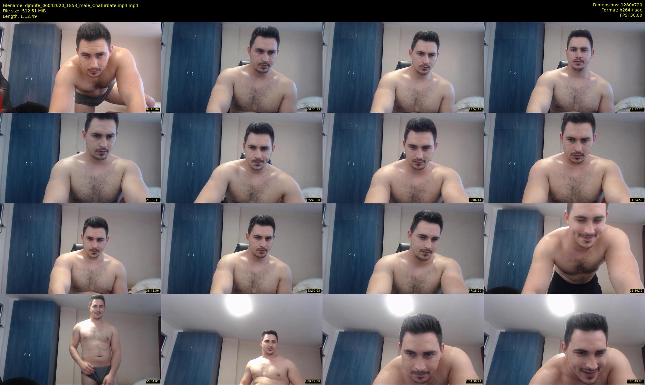 djmute — 73 minute Chaturbate male cam show recording, 720p, Apr 6, 2020