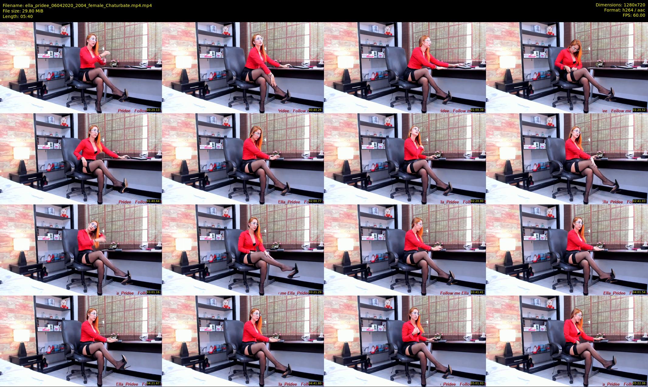 ella_pridee — 6 minute Chaturbate female cam show recording, 720p, Apr 6, 2020