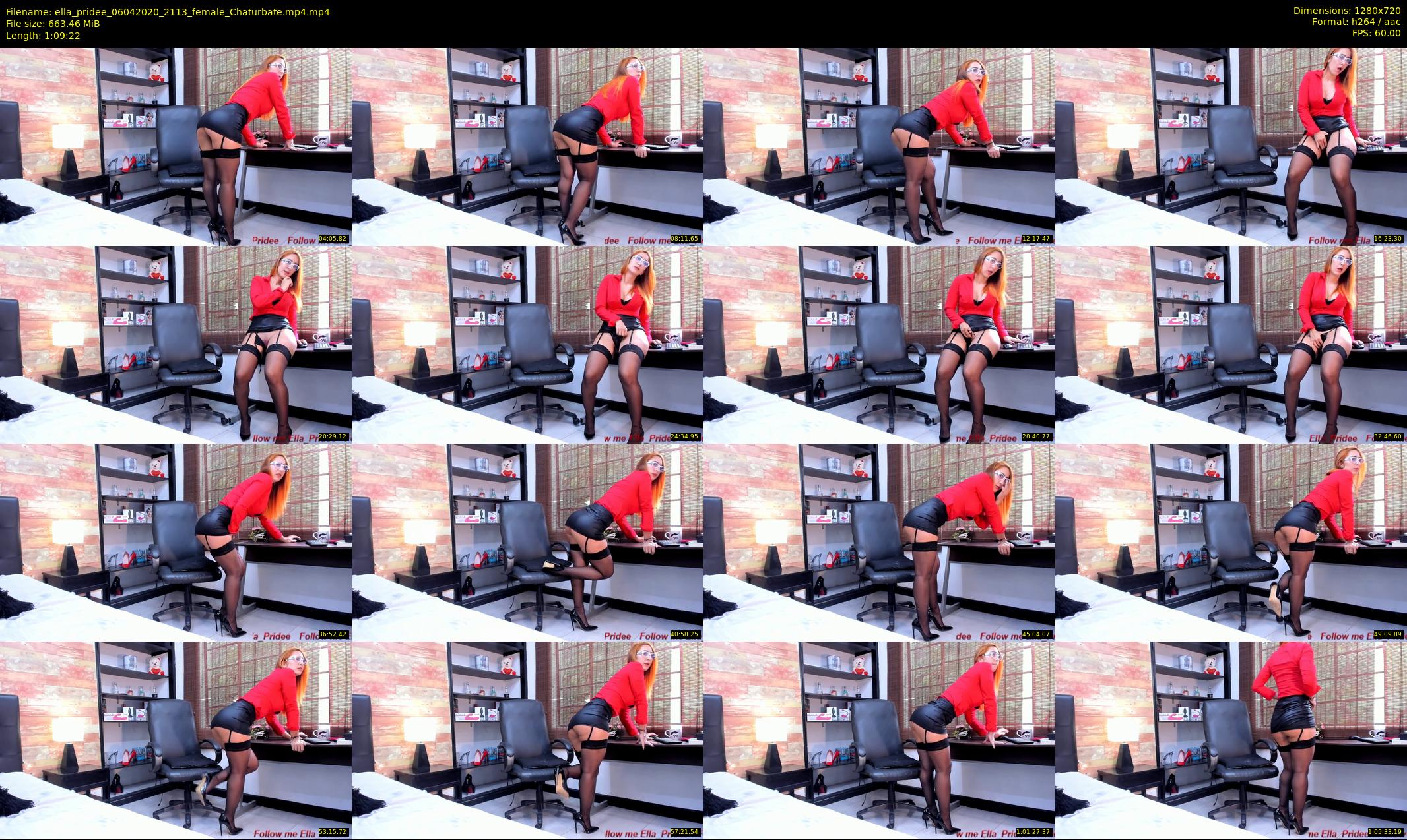 ella_pridee — 70 minute Chaturbate female cam show recording, 720p, Apr 6, 2020