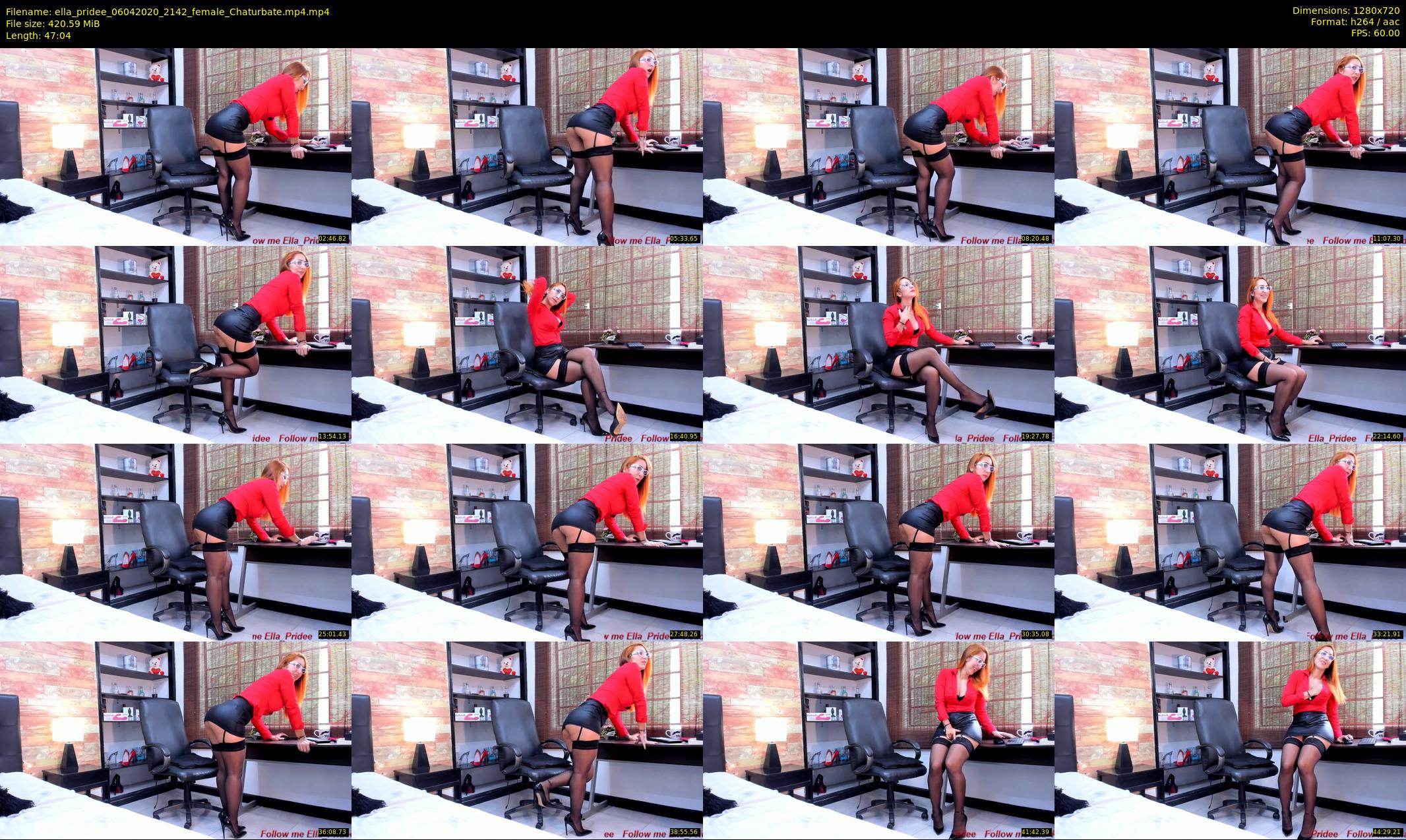 ella_pridee — 48 minute Chaturbate female cam show recording, 720p, Apr 6, 2020