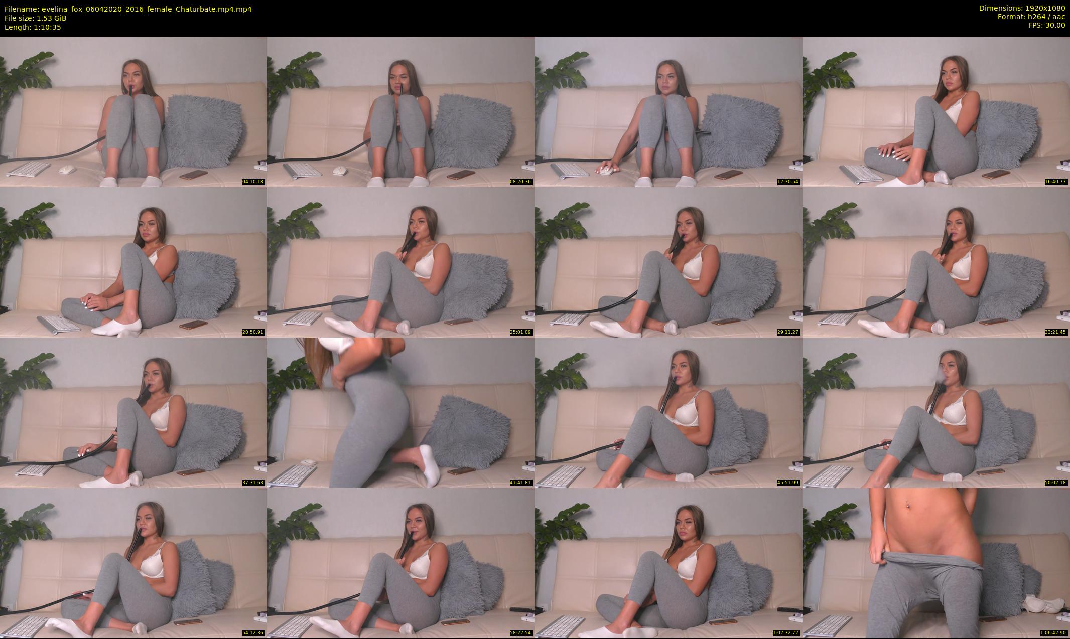 evelina_fox — 71 minute Chaturbate female cam show recording, 1080p, Apr 6, 2020