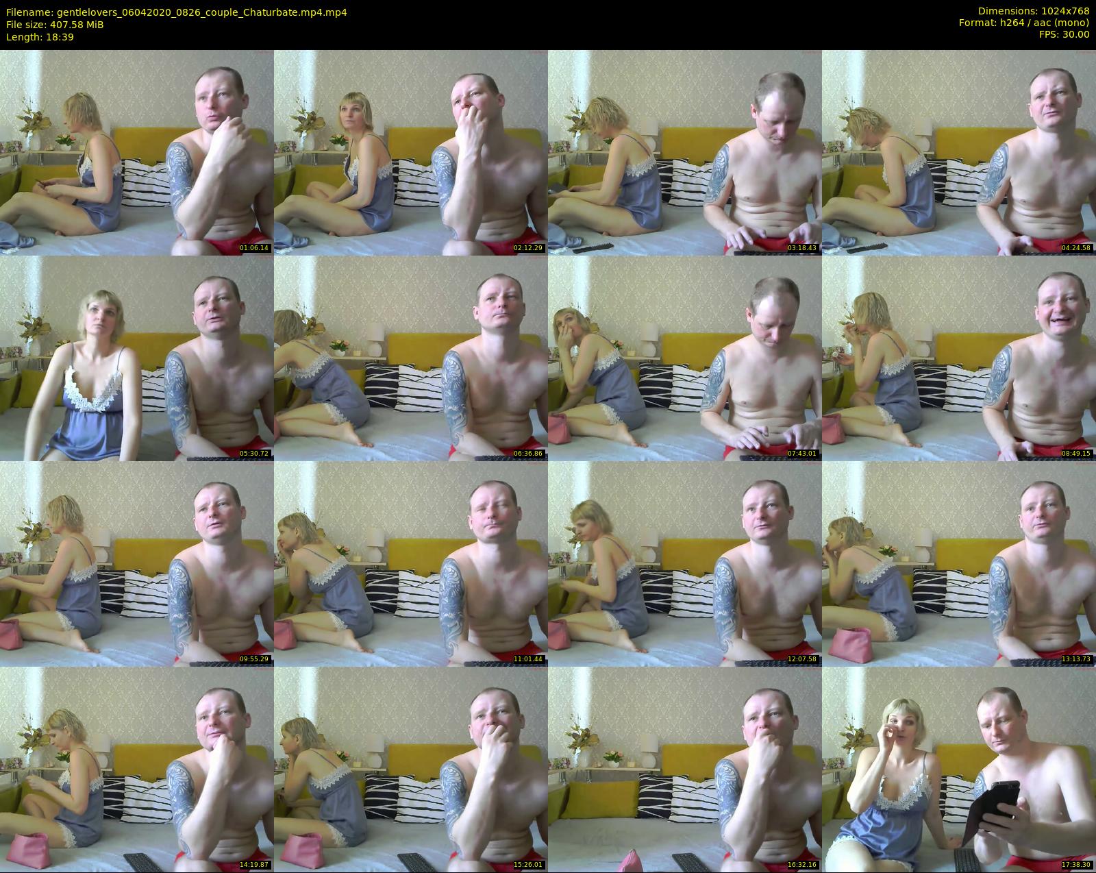 gentlelovers — 19 minute Chaturbate couple cam show recording, 720p, Apr 6, 2020
