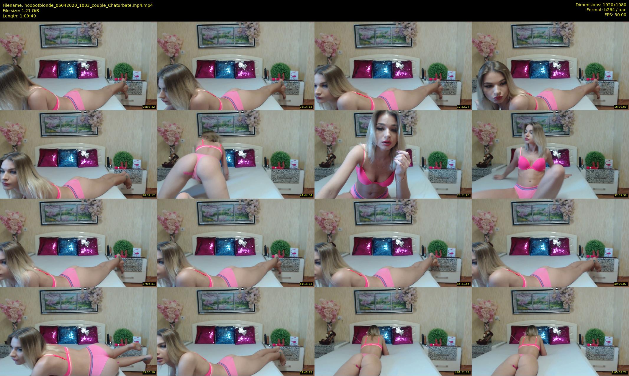 hooootblonde — 70 minute Chaturbate female cam show recording, 1080p, Apr 6, 2020