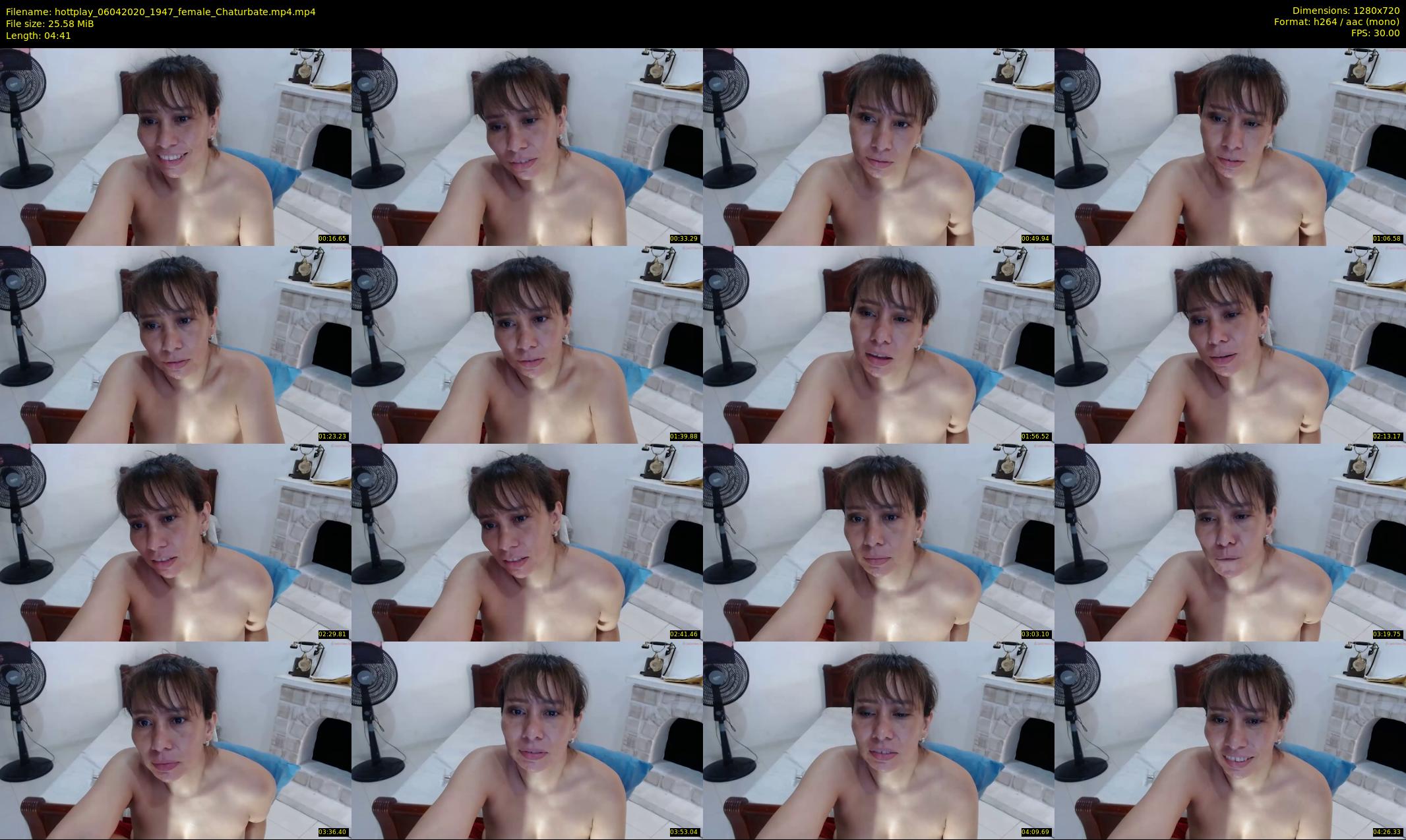 hottplay — 5 minute Chaturbate female cam show recording, 720p, Apr 6, 2020