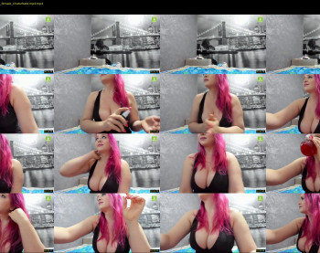 hotvany — 5 minute Chaturbate female cam show recording, 720p, Apr 6, 2020