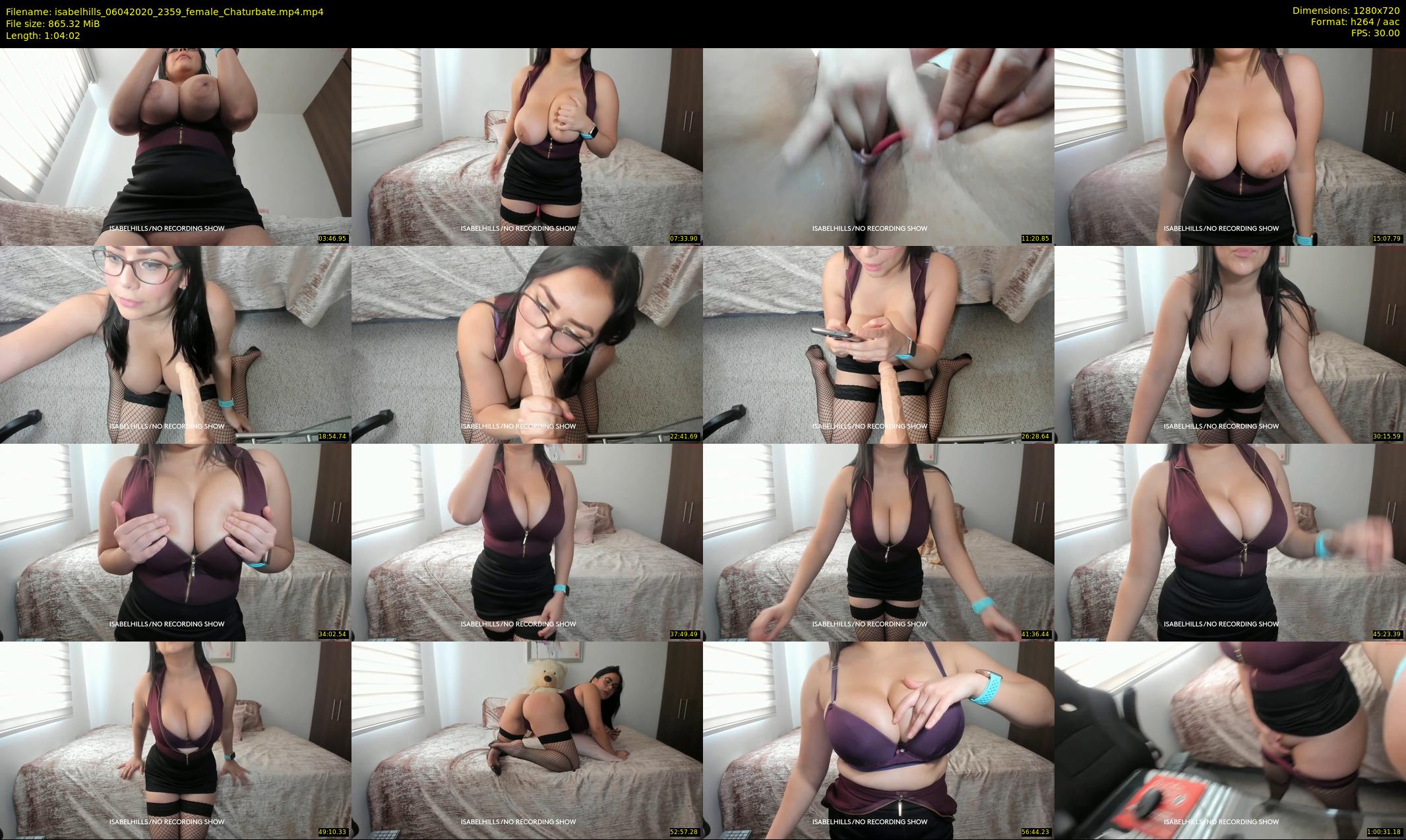 isabelhills — 65 minute Chaturbate female cam show recording, 720p, Apr 6, 2020